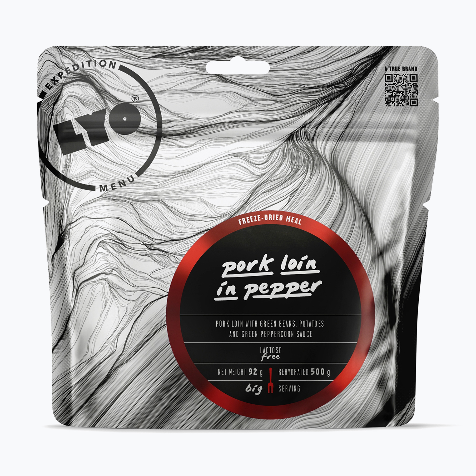 Лиофилизирана храна LYOFOOD Свински бут в зелен пипер 500 g