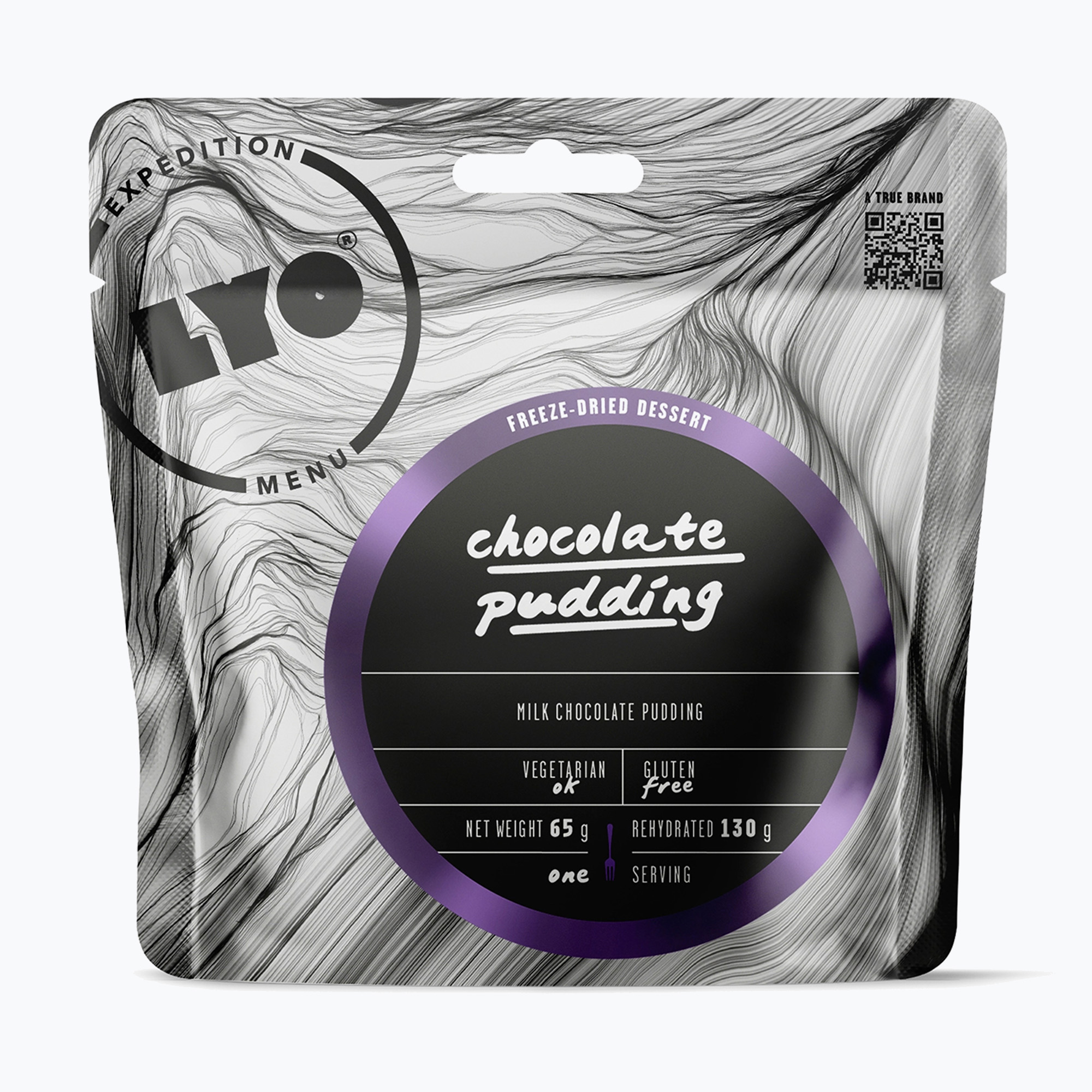 Alimenti liofilizzati LYOFOOD Budino al cioccolato 130 g (65 g) (Pudding Czekoladowy KE-S08U)