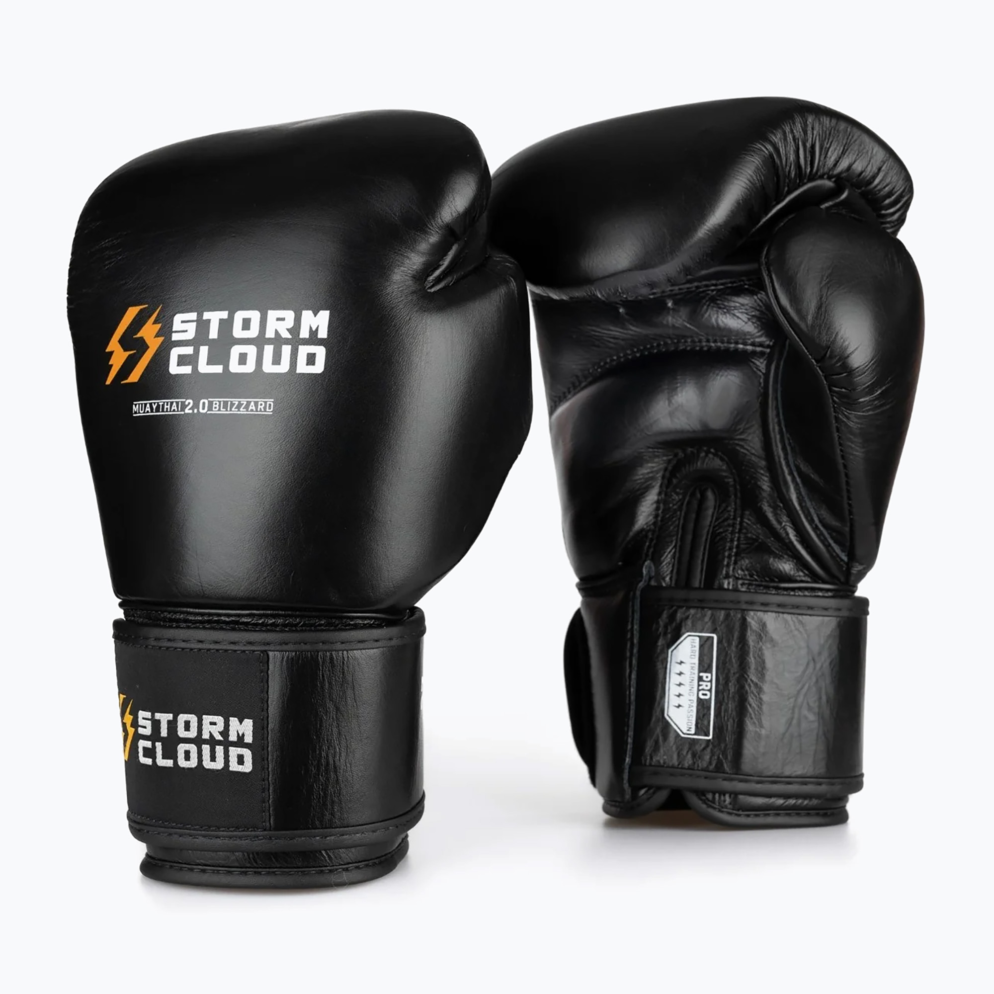 Mănuși de box StormCloud Muay Thai Blizzard 2.0 black/white