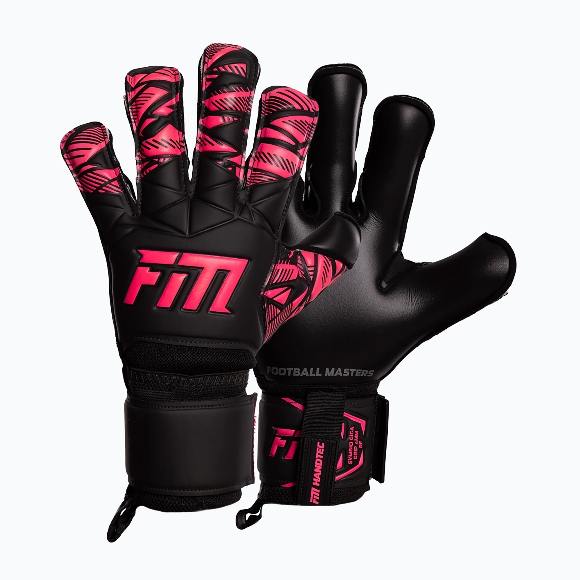 Rękawice bramkarskie Football Masters Invictus X RF pink 