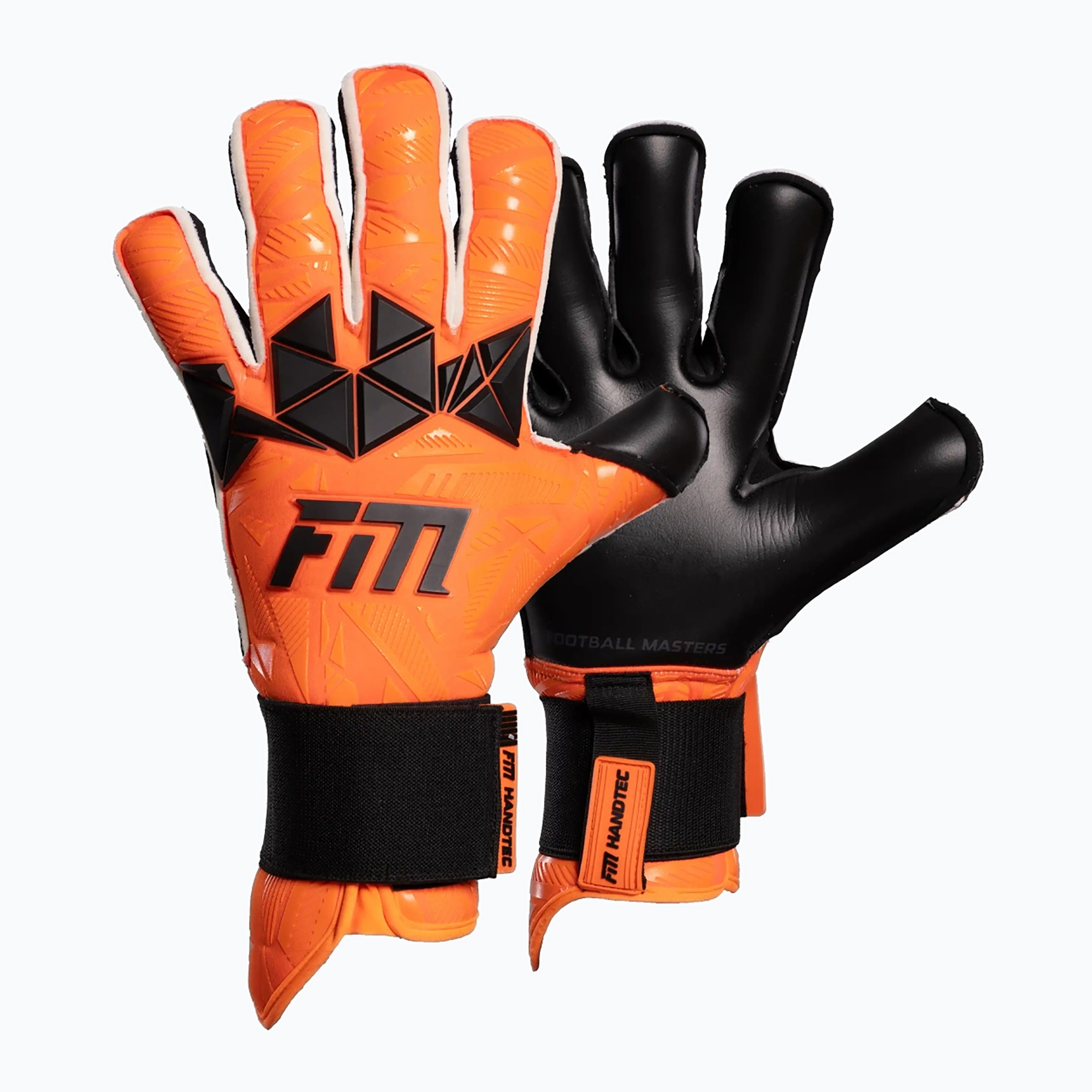 Brankárske rukavice Football Masters Invictus X PRO fluorescent orange (Invictus X PRO 2778-6)