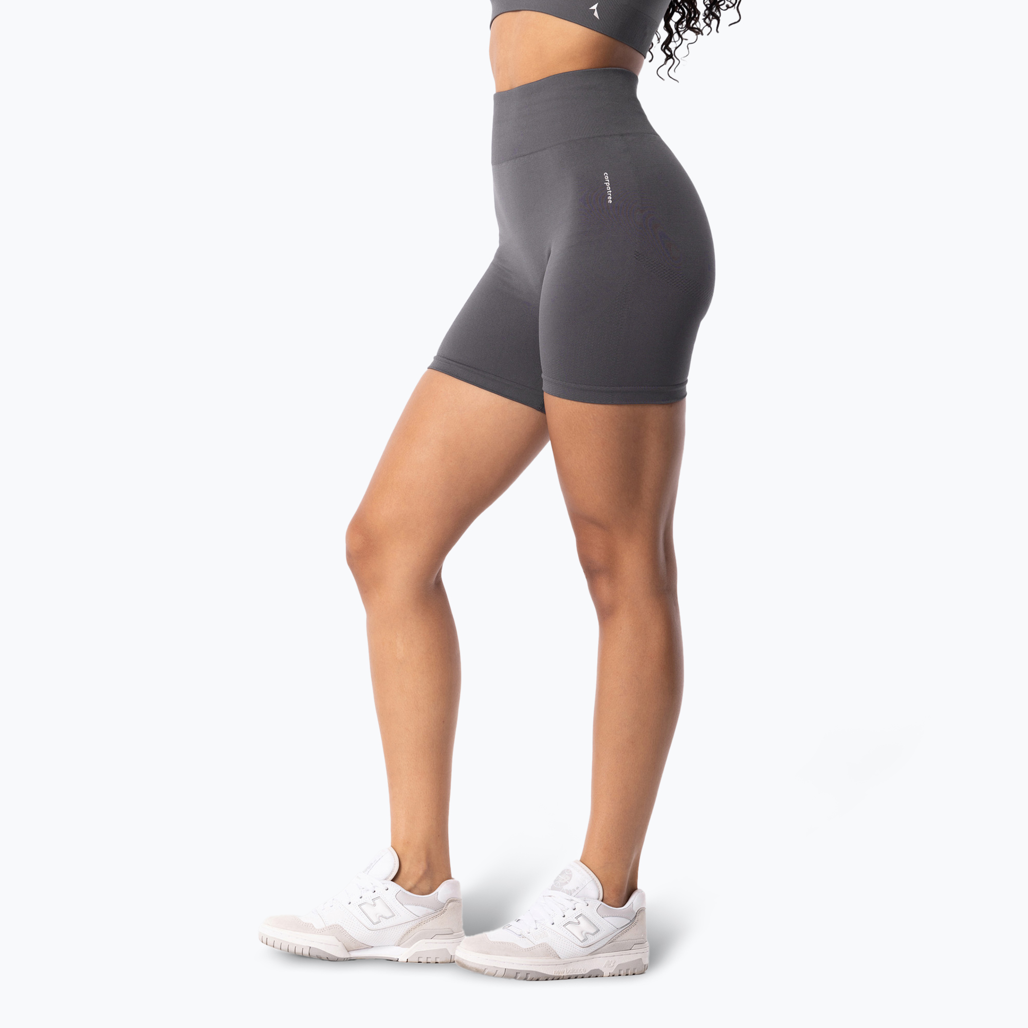 Women's training shorts Carpatree Simply Seamless urban grey (XS)