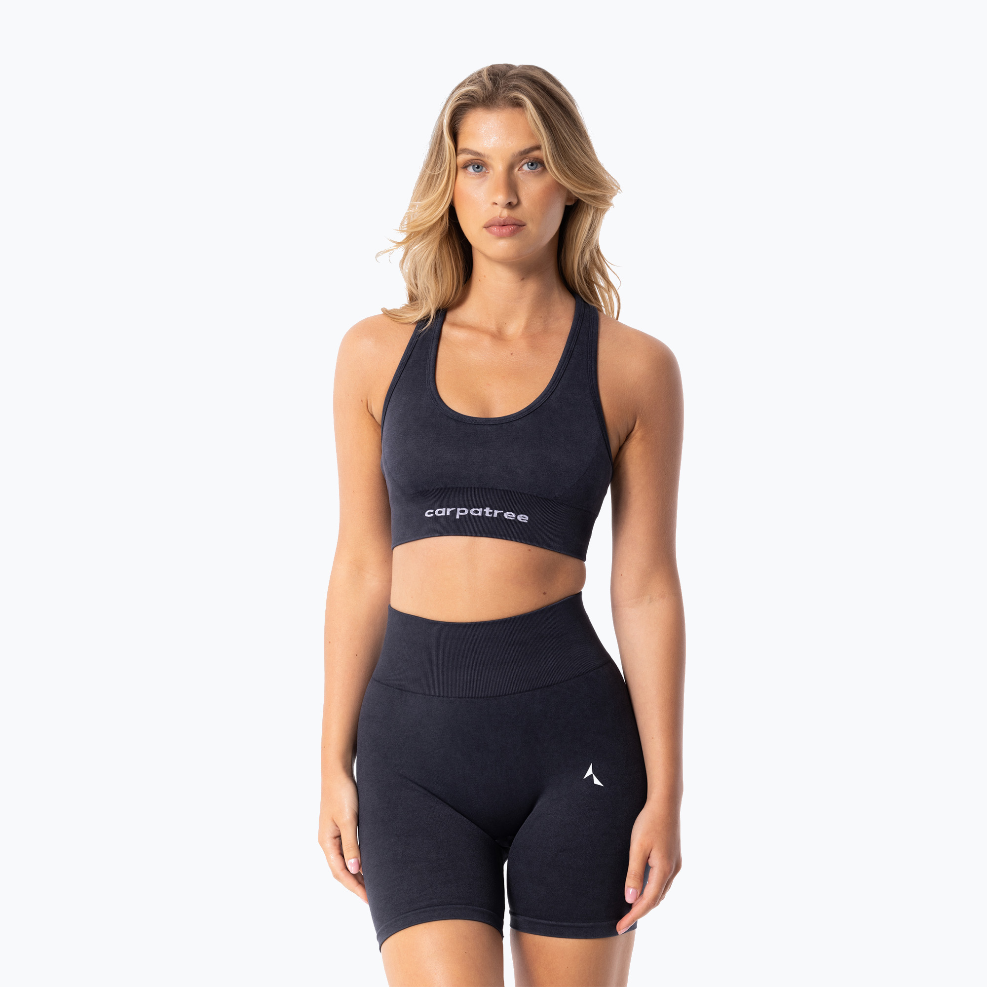 Carpatree Yasmine Seamless training bra black stone wash (S)