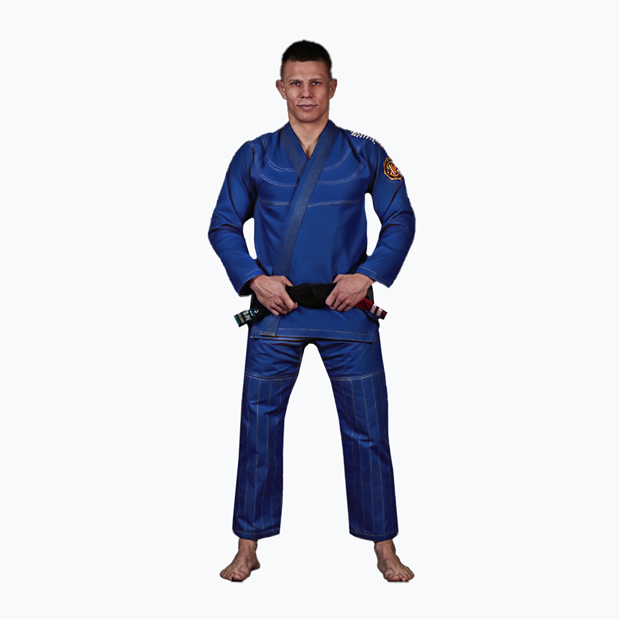 GI do brazylijskiego jiu-jitsu męskie Ground Game Champion 2.0 niebieskie 