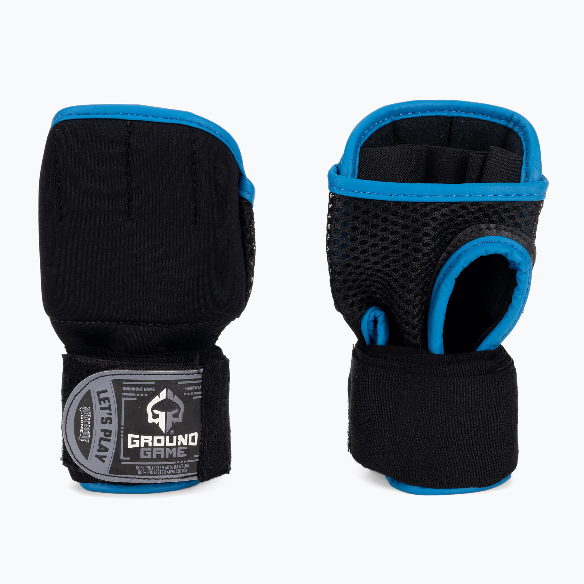 Guanti da MMA Ground Game nero/blu