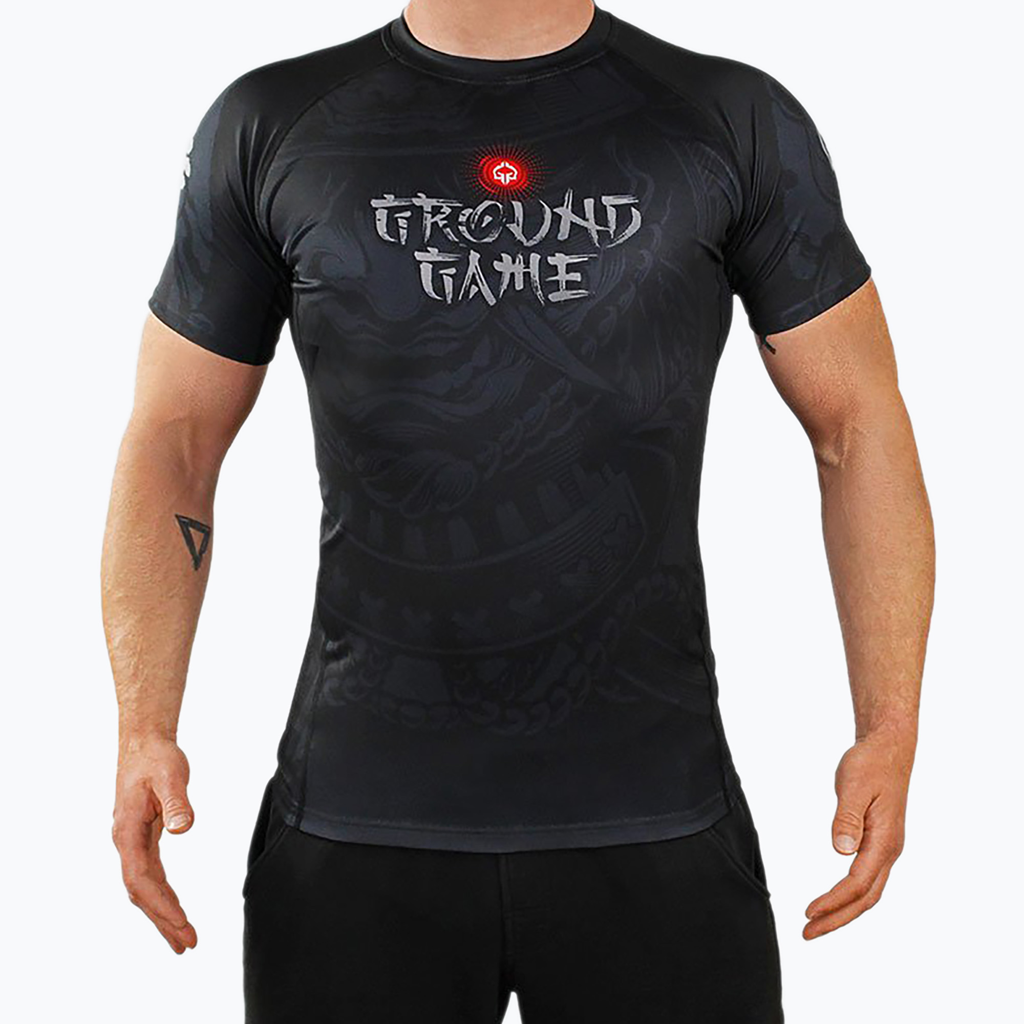 Rashguard Ground Game Samurai 2.0 black (Samurai 2.0)