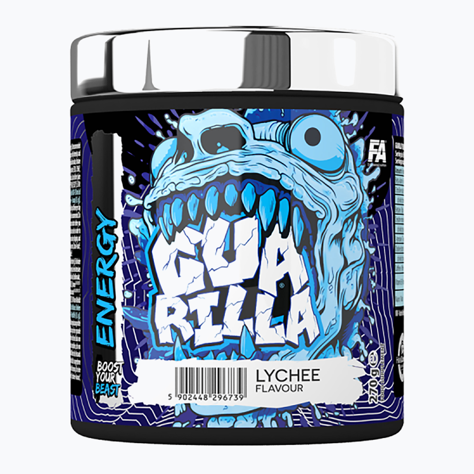 Pre-workout Fitness Authority Guarilla Energy 270 g blackberry /pineapple