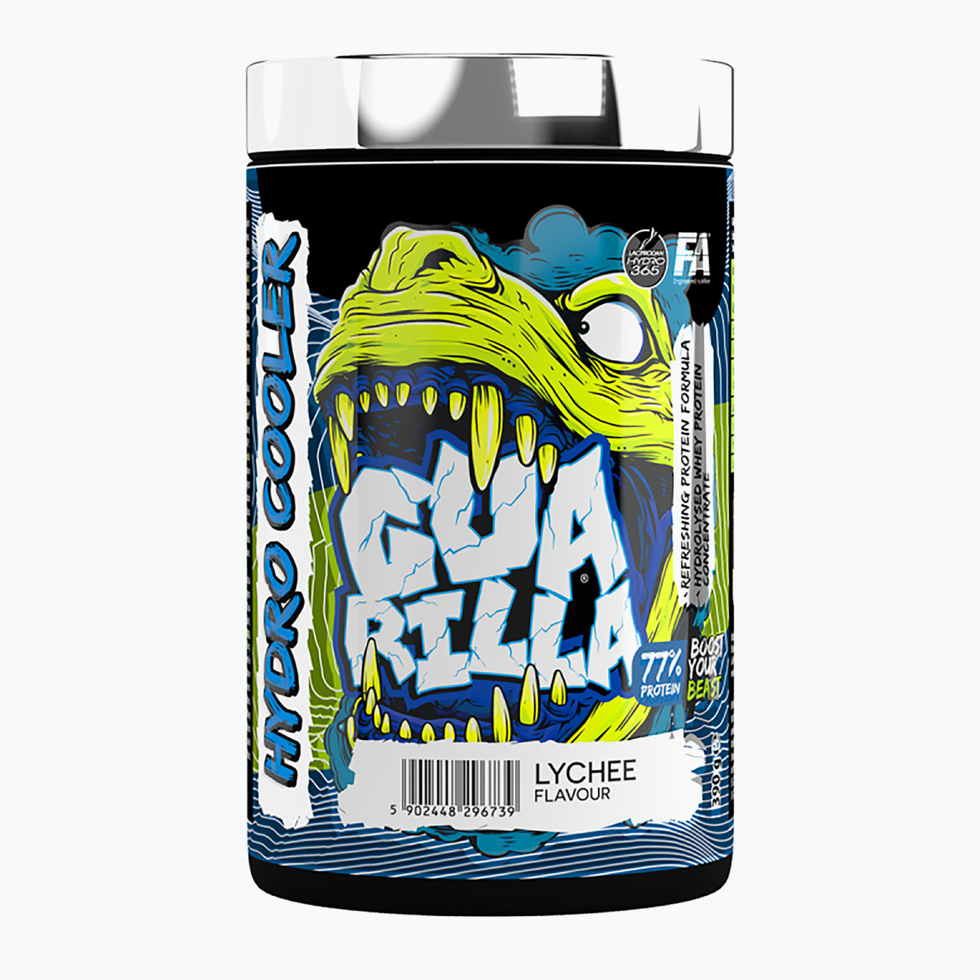 Proteine in polvere Fitness Authority Guarilla Hydro Cooler 390 g fruit twist (390 g) (Guarilla Hydro Cooler FA-GUP000029R1.1)