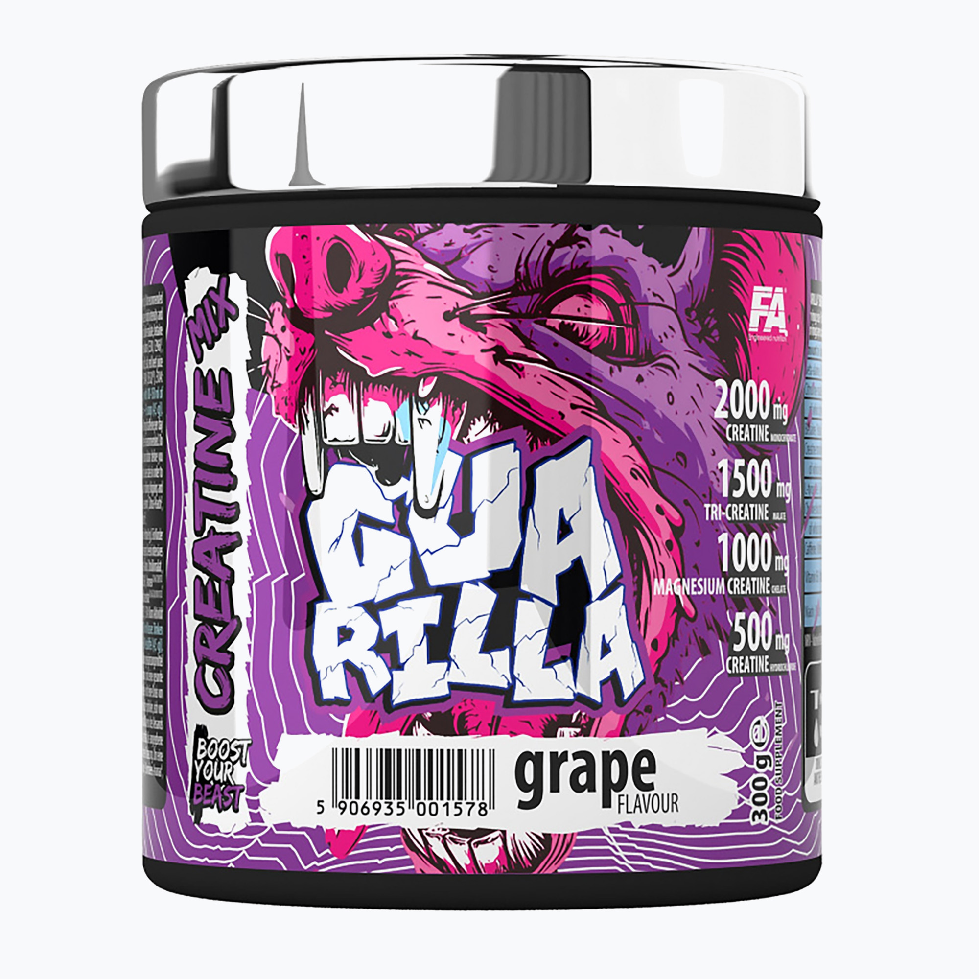 Creatina Fitness Authority Guarilla Creatine Mix 300 g dragon fruit (300 g) (Guarilla Creatine Mix FA-GUP000035R1.1)