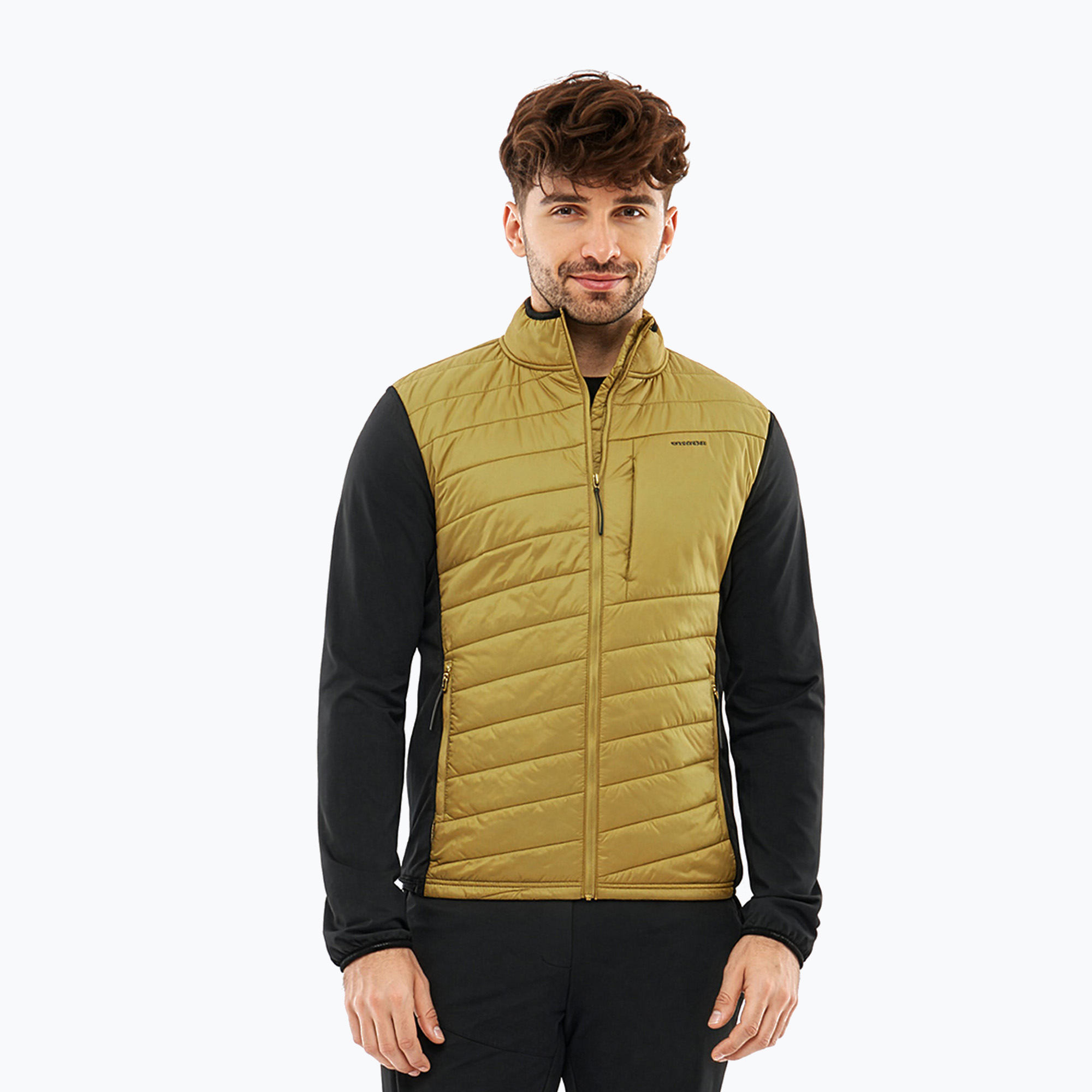 Kurtka hybrydowa męska Viking Zemu black/brown 