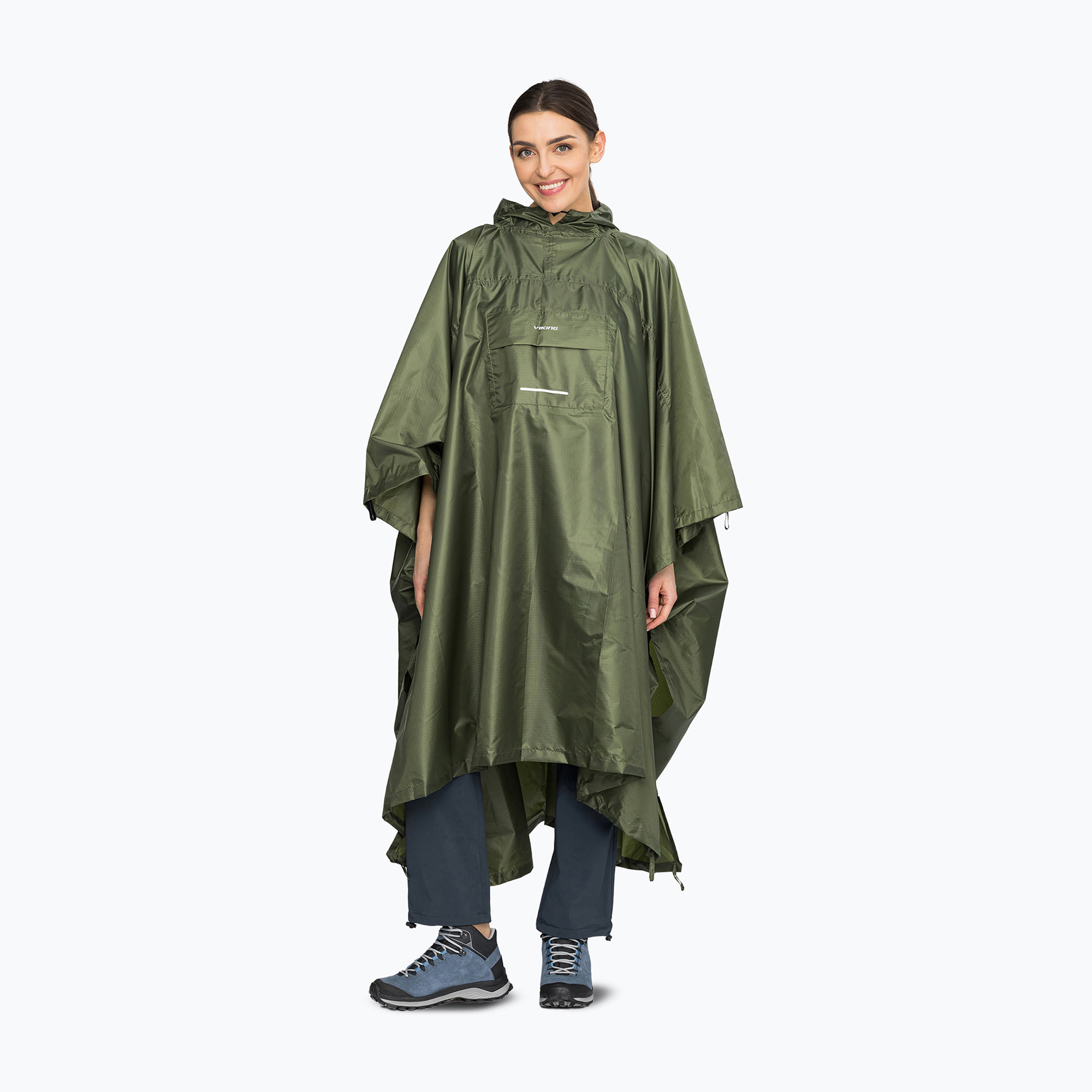 Pelerină de ploaie Viking Vesper Backpack olive