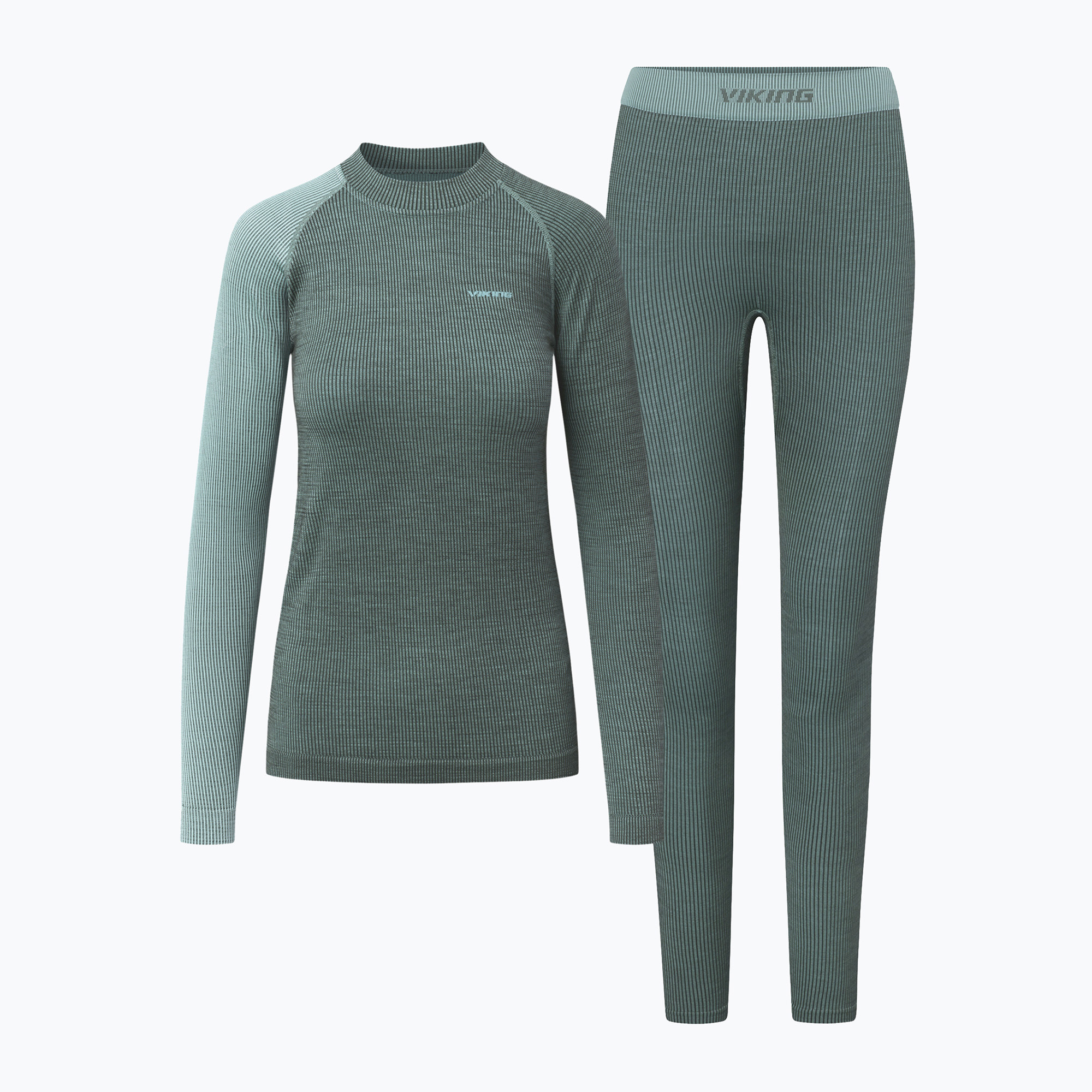 Dámska termo súprava Viking Mounti Base Layer green