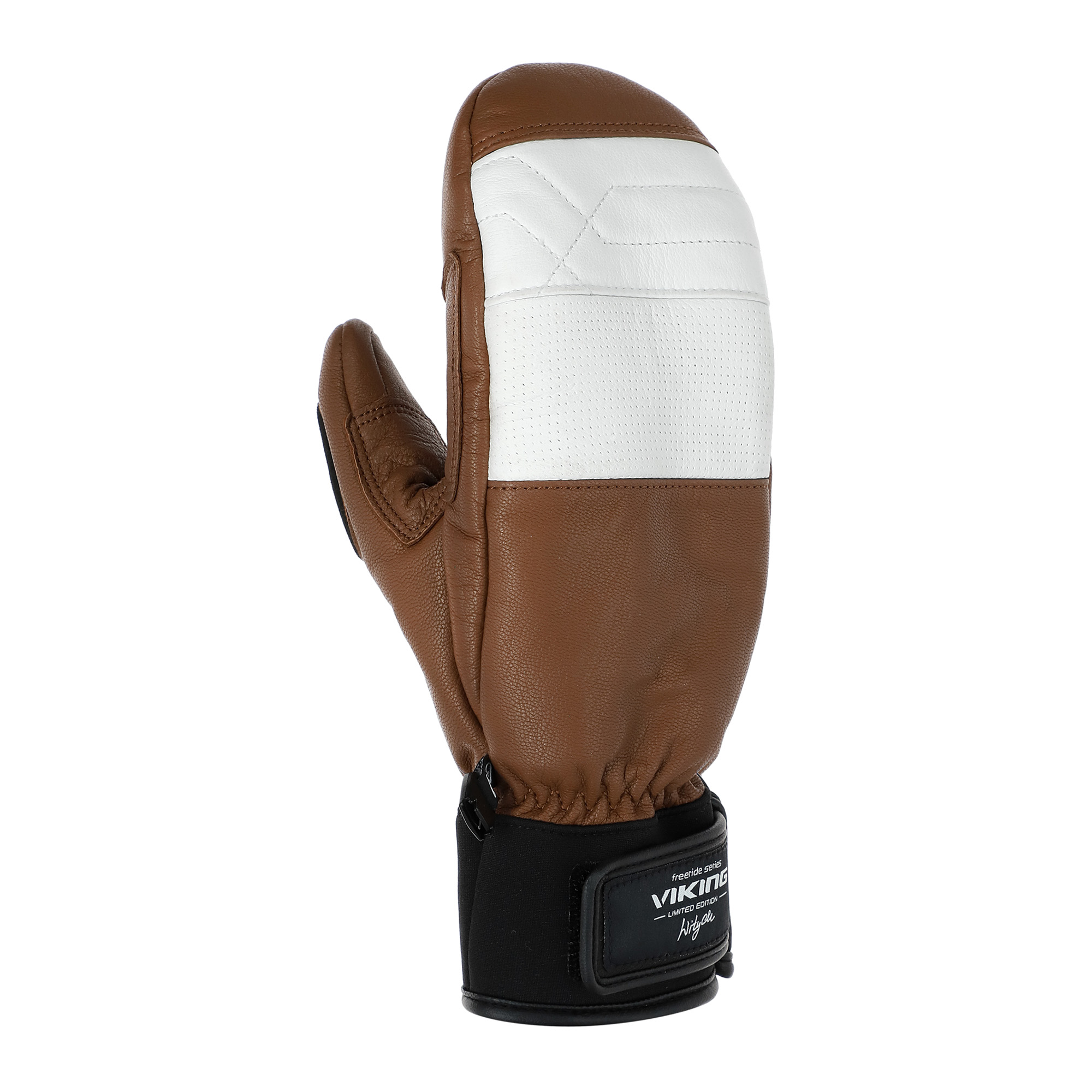 Скиорски ръкавици Viking Send It brown/white