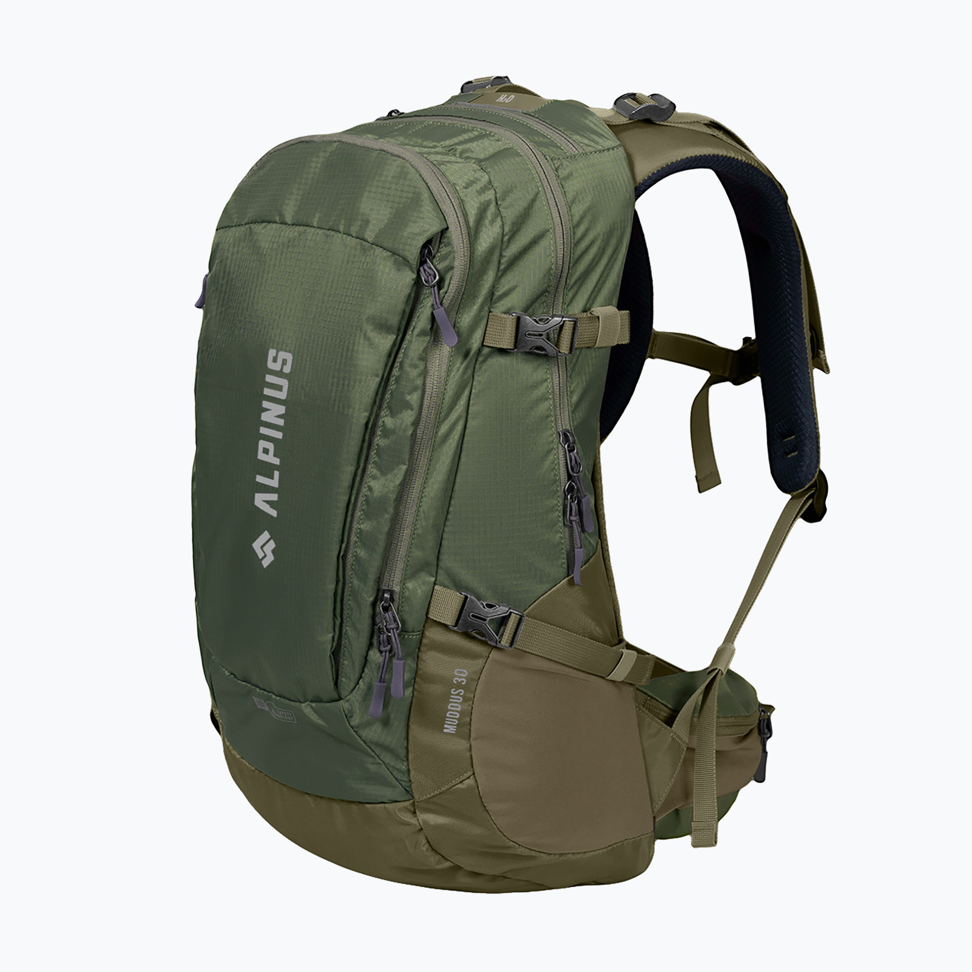 Plecak turystyczny Alpinus Muddus 30 l zielony/oliwkowy 