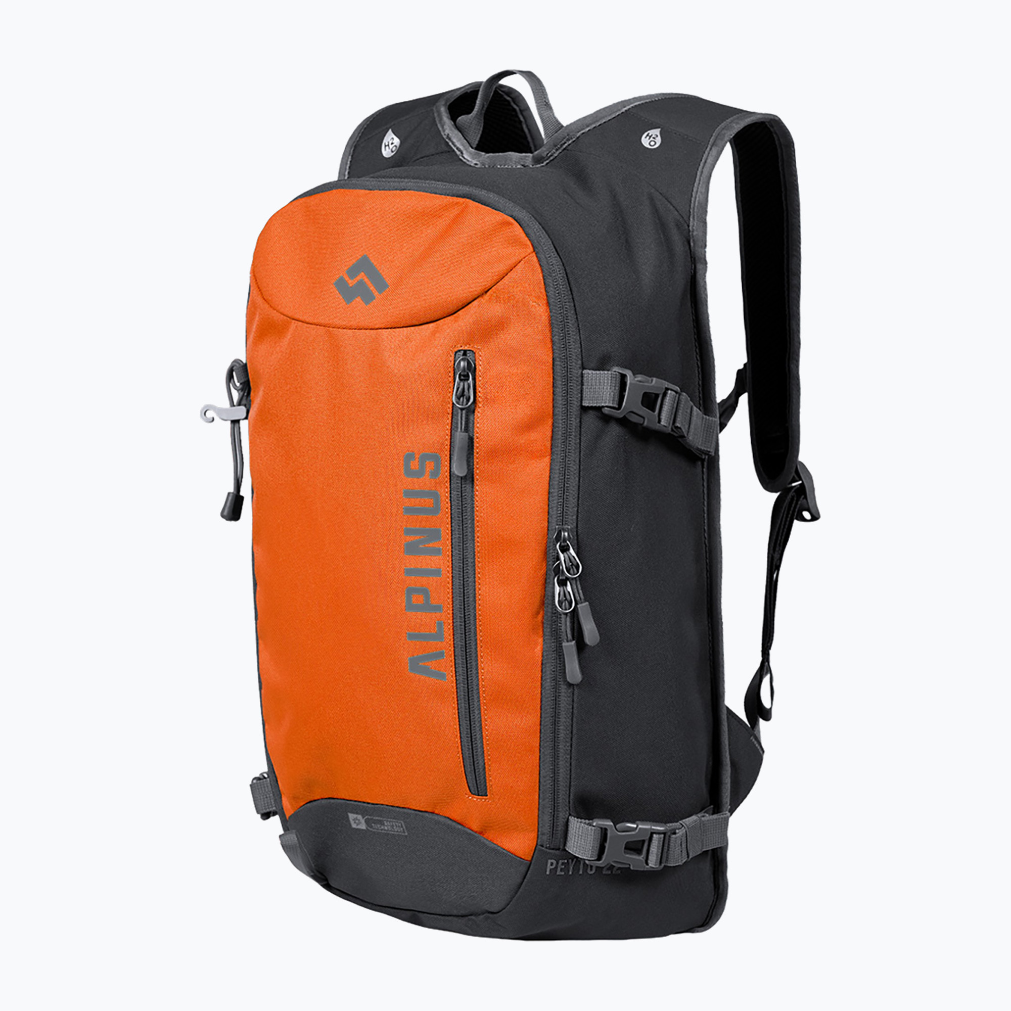 Туристическа раница Alpinus Peyto 22 l orange/gray