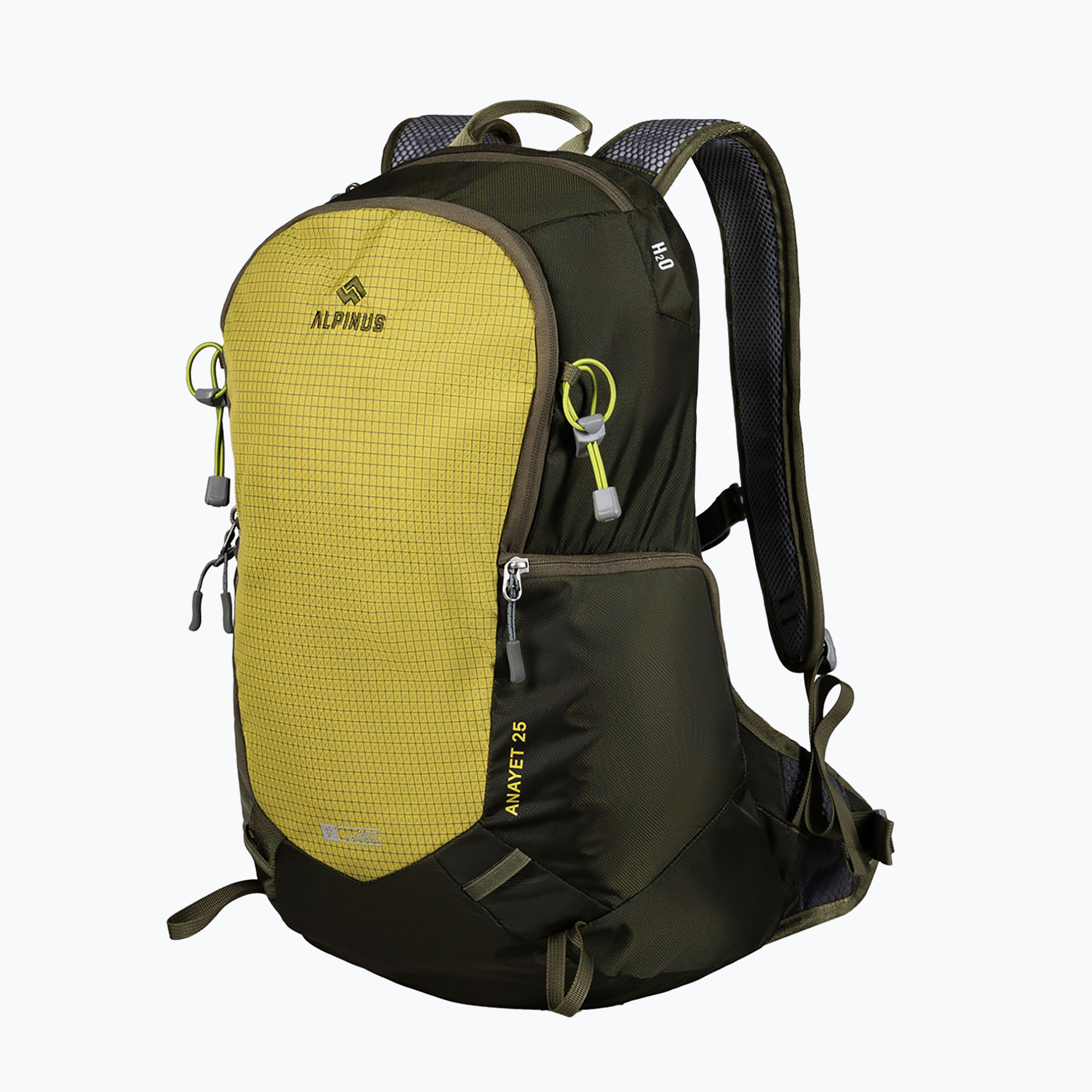 Plecak turystyczny Alpinus Anayet 25 l limonkowy/zielony 