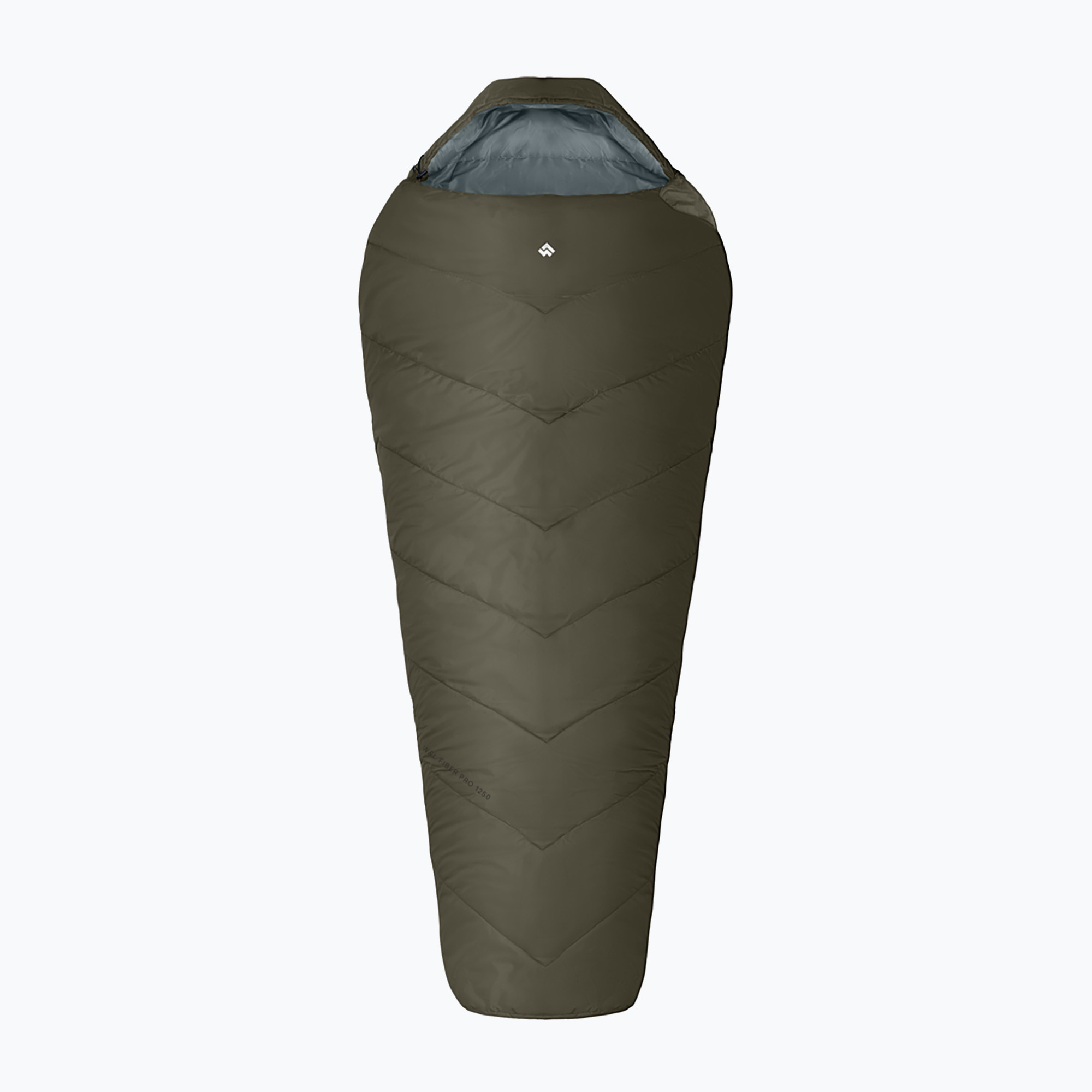 Sac de dormit Alpinus Wide & Long Fiber Pro 1250 230 cm/stânga verde măsliniu
