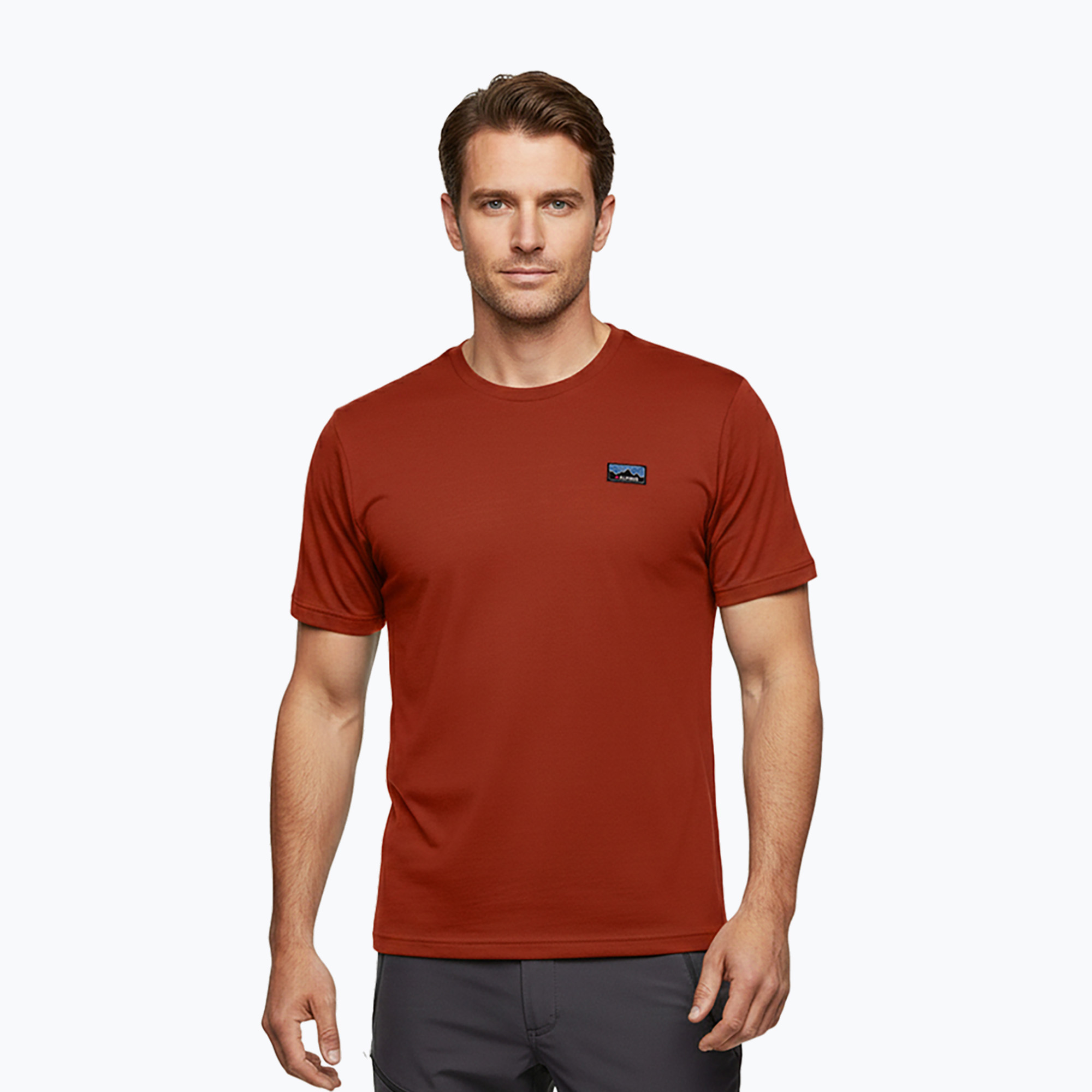 Tricou pentru bărbați Alpinus Otago pepper