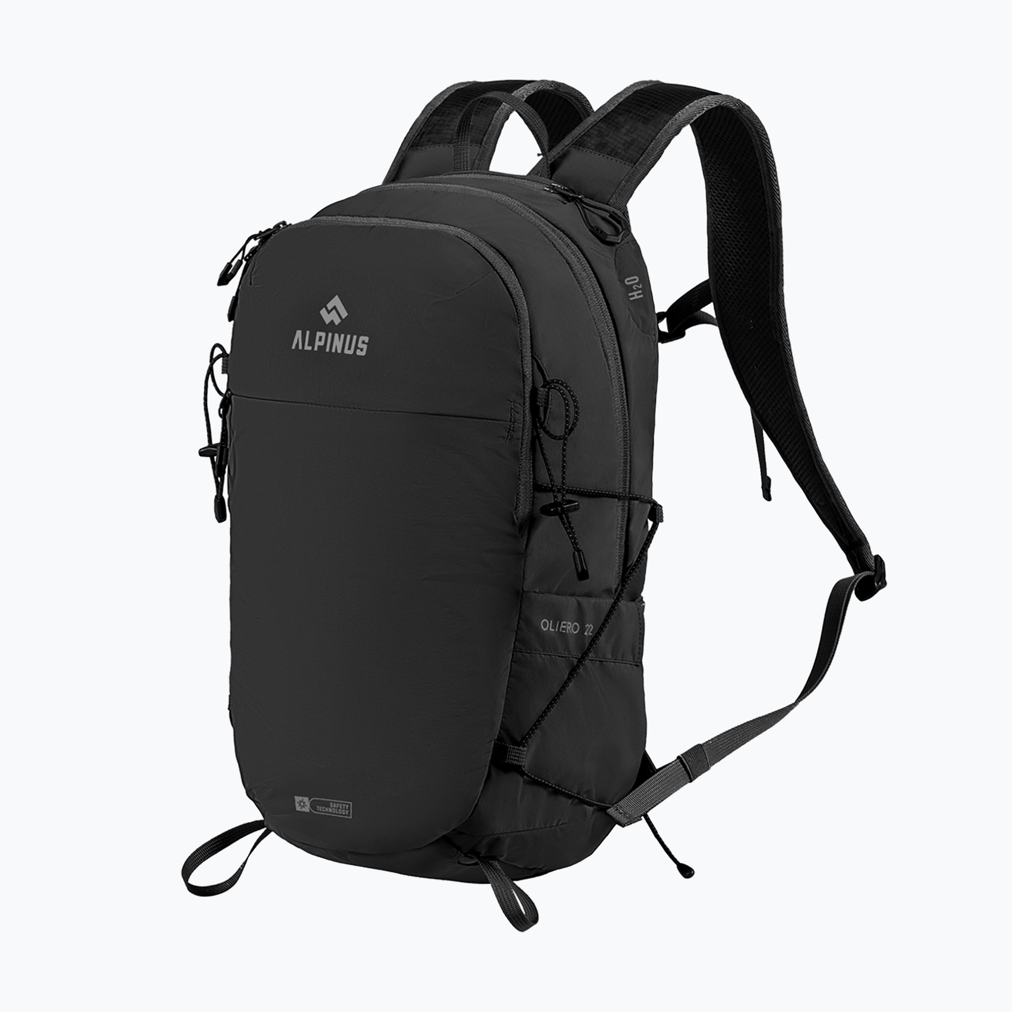 Туристическа раница Alpinus Oliero 22 l Black