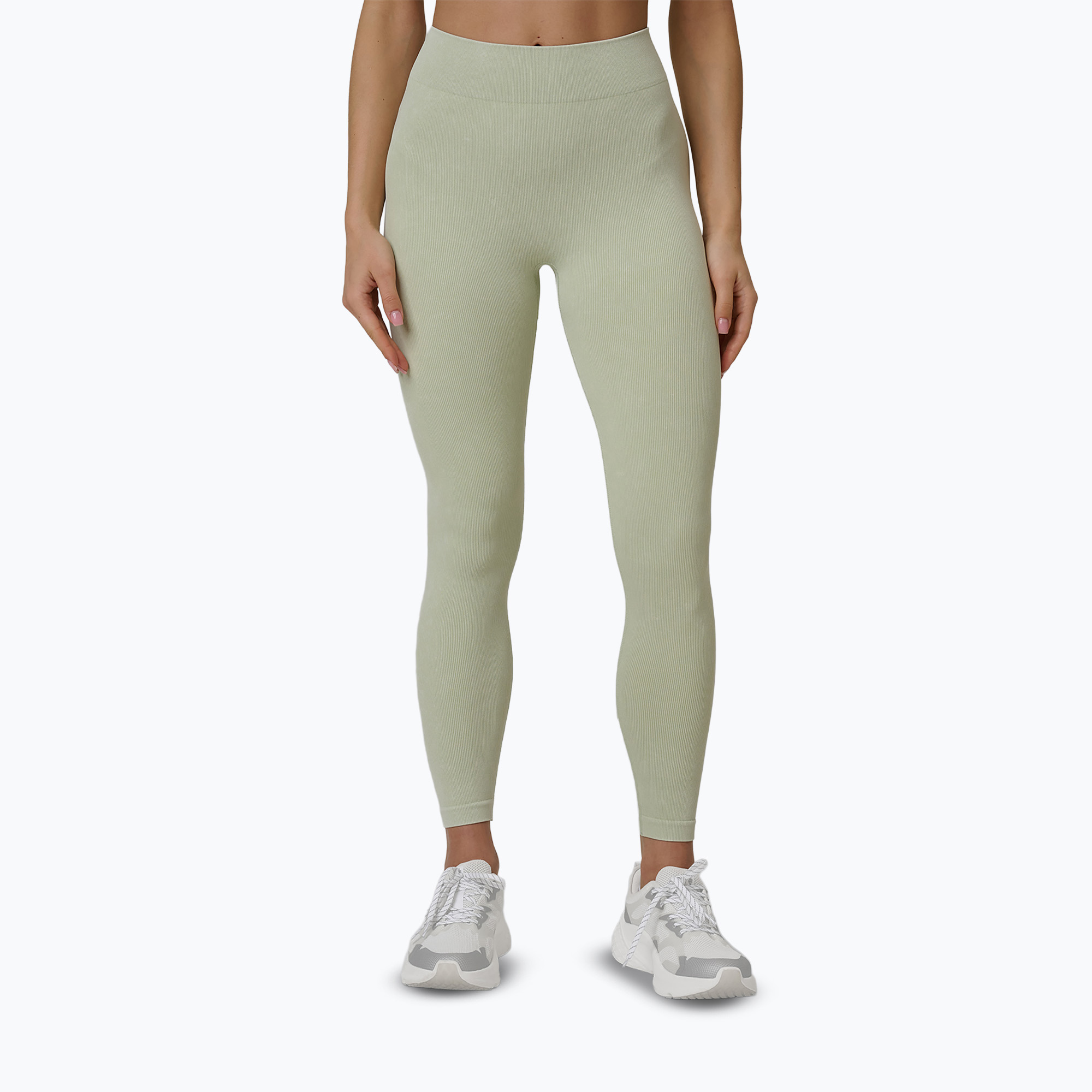 Дамски тренировъчен клин 4F Solar Punk FNK F399 light green allover