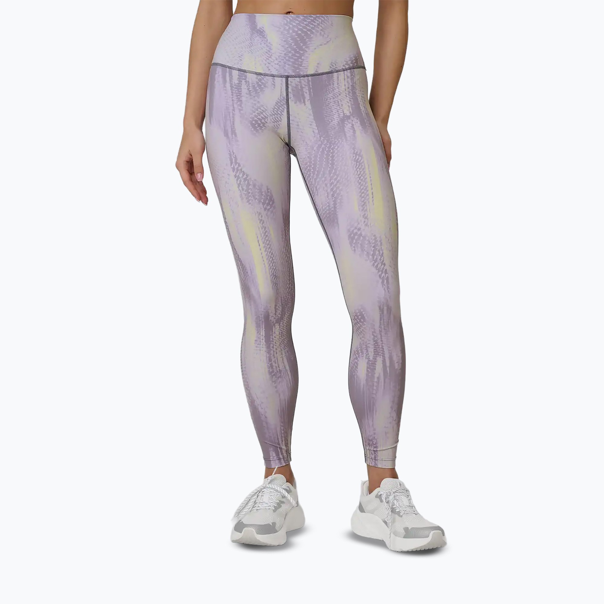 Дамски тренировъчен клин 4F Solar Punk FNK F454 light yellow allover