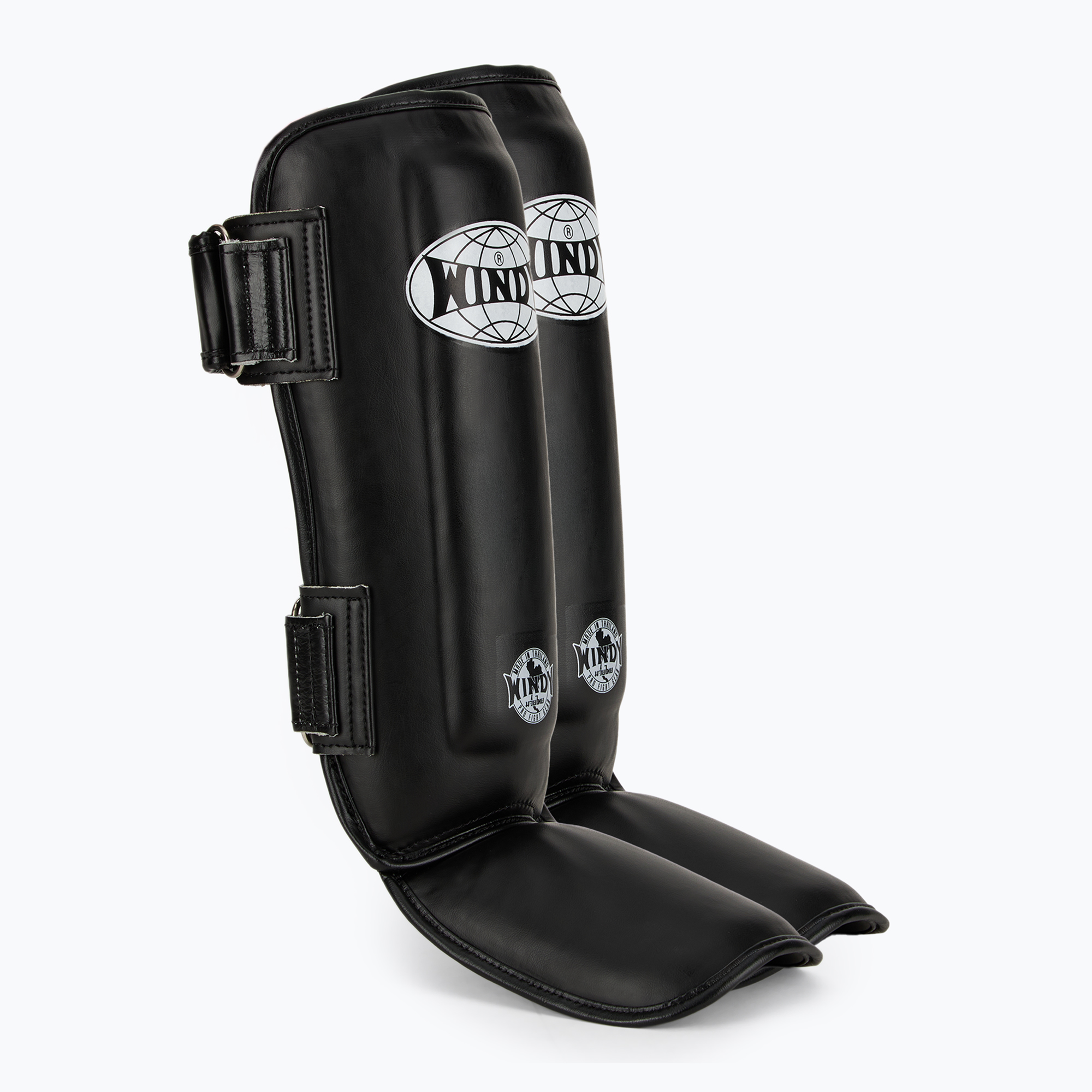 Ochraniacze piszczeli i stóp WINDY Classic Double Strap black 