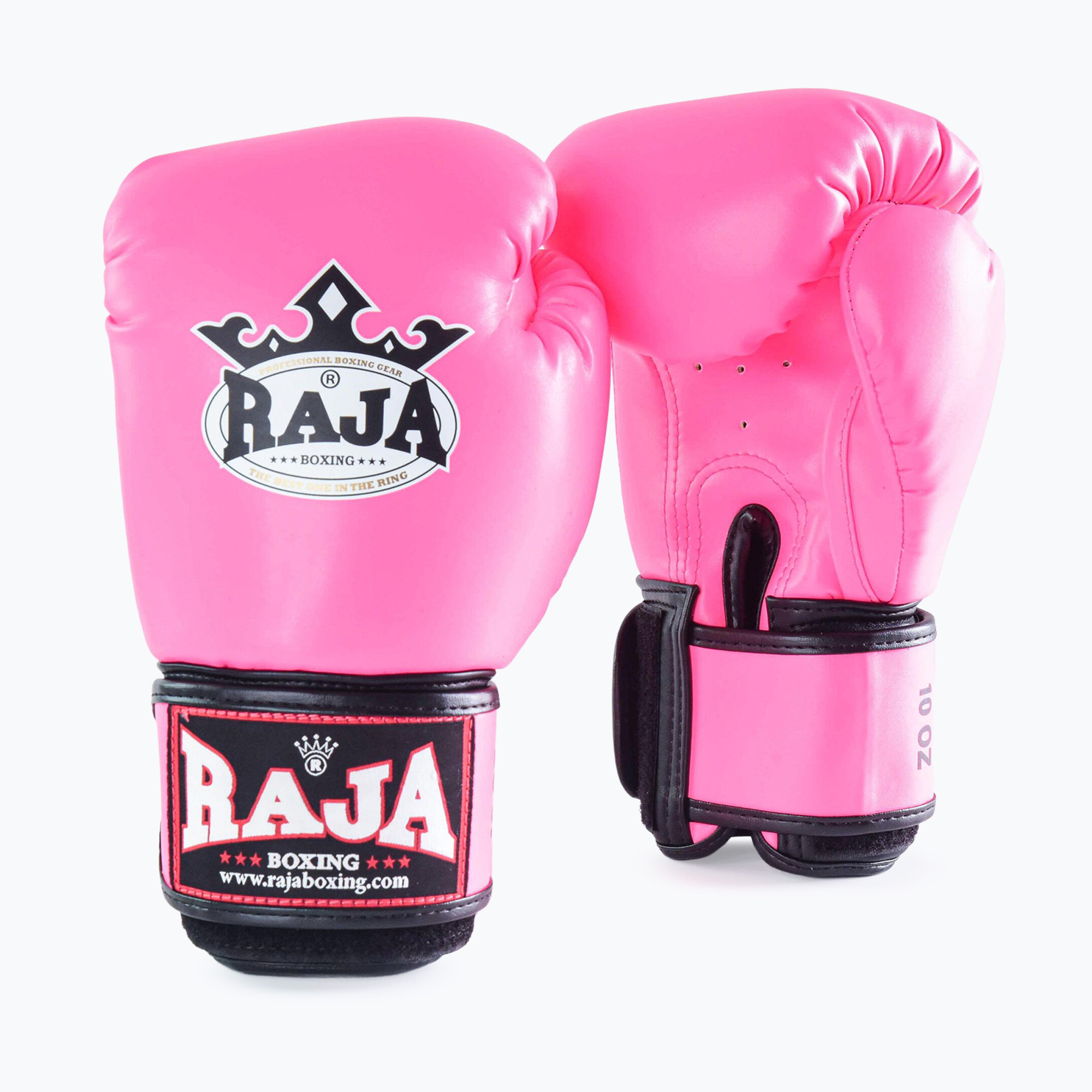 Rękawice bokserskie RAJA BOXING Single Semi Leather pink 