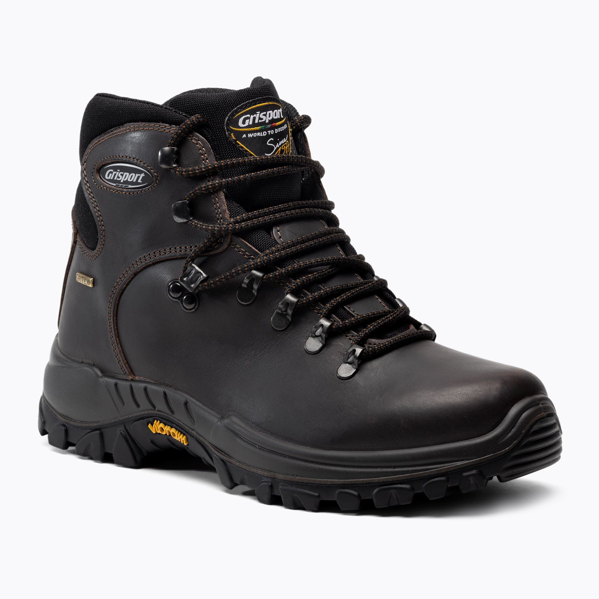Buty trekkingowe męskie Grisport 10303D69G dark brown 