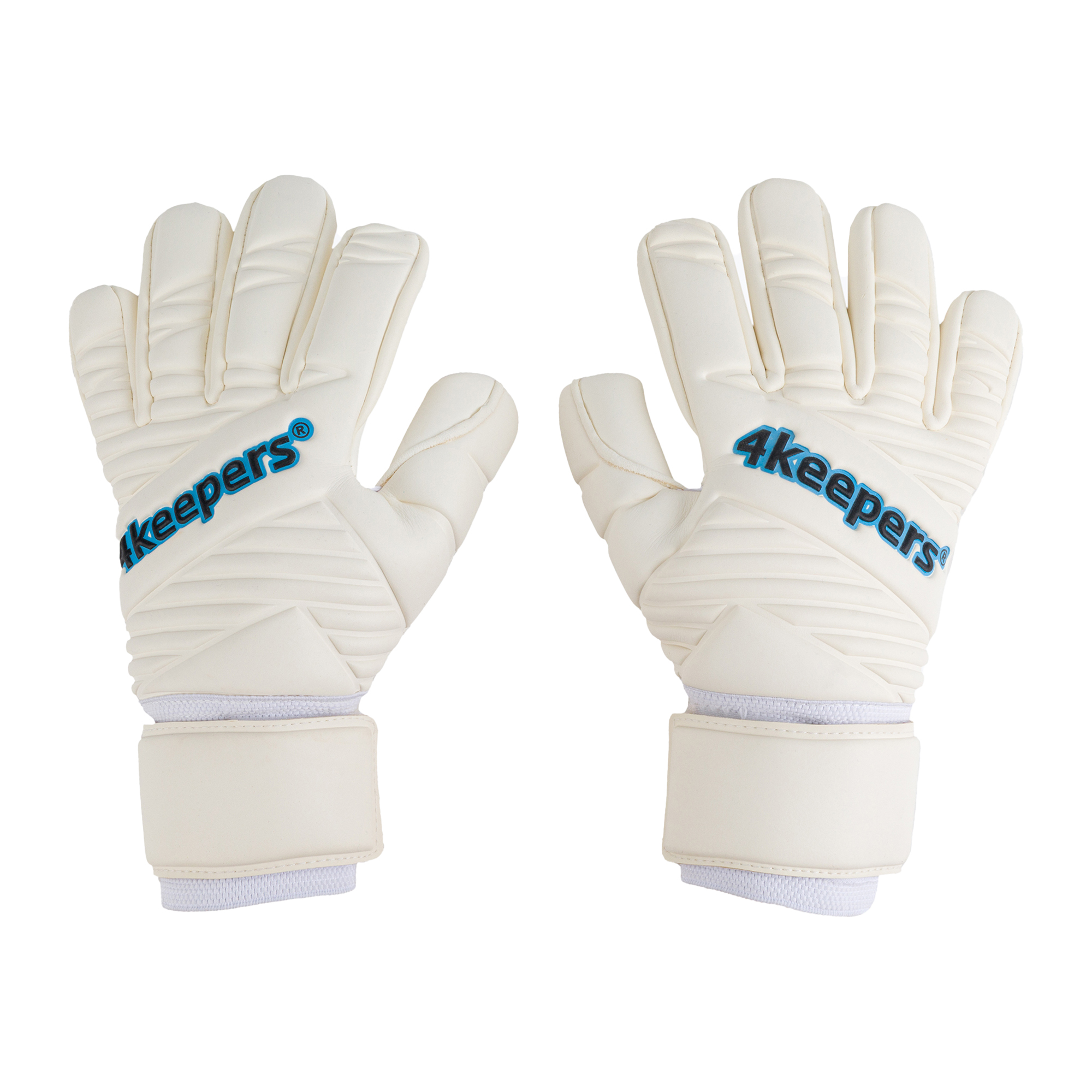 Rękawice bramkarskie 4keepers Retro IV NC biały 