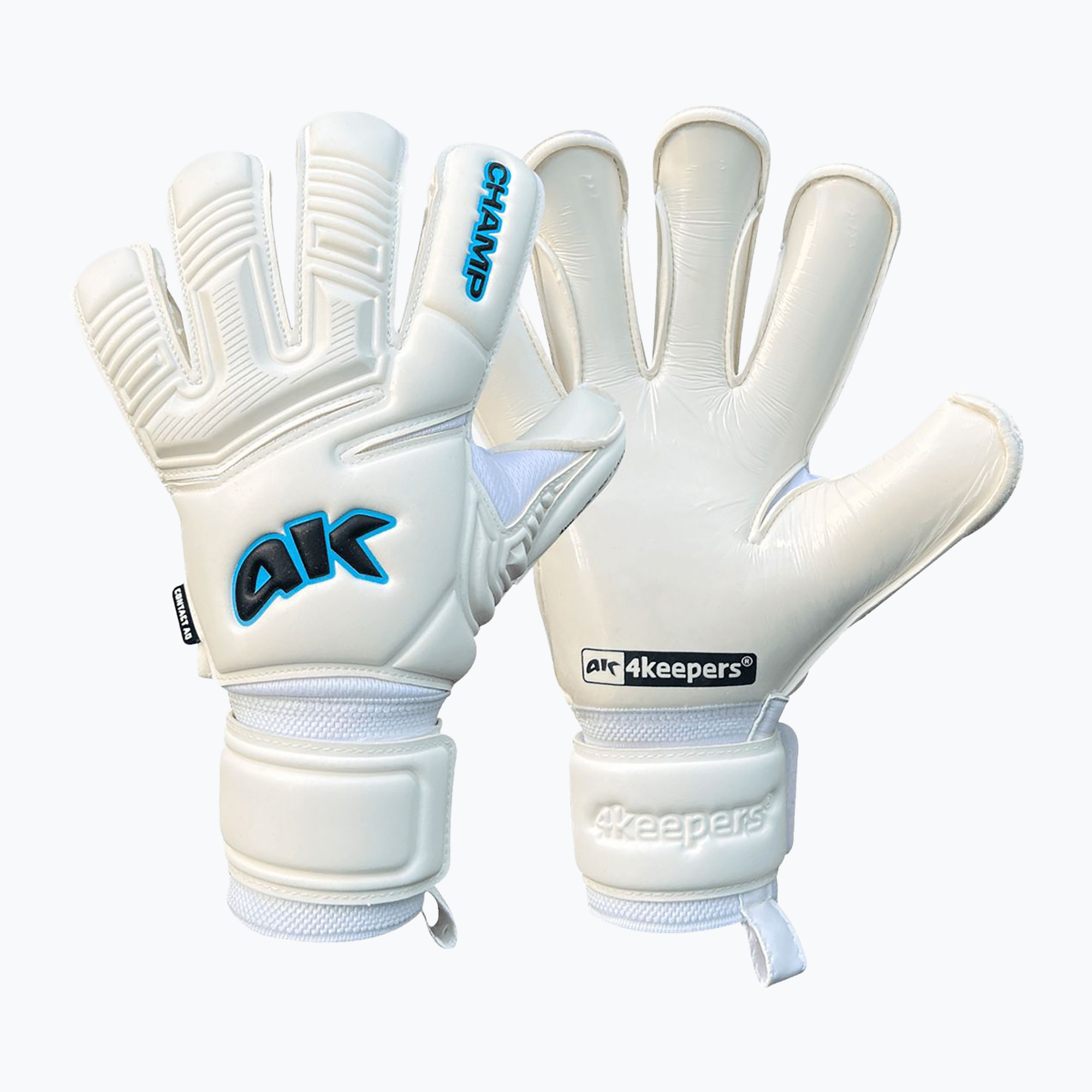 Mănuși de portar 4keepers Champ Aq Contact VII HB white