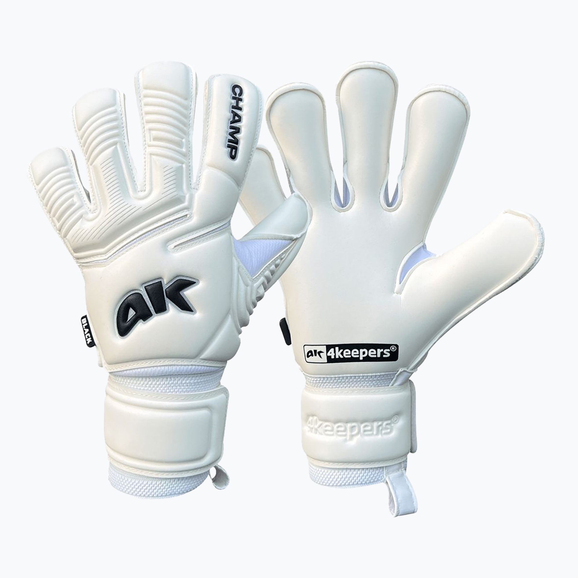 Детски вратарски ръкавици 4keepers Champ VII RF2G Jr black/white