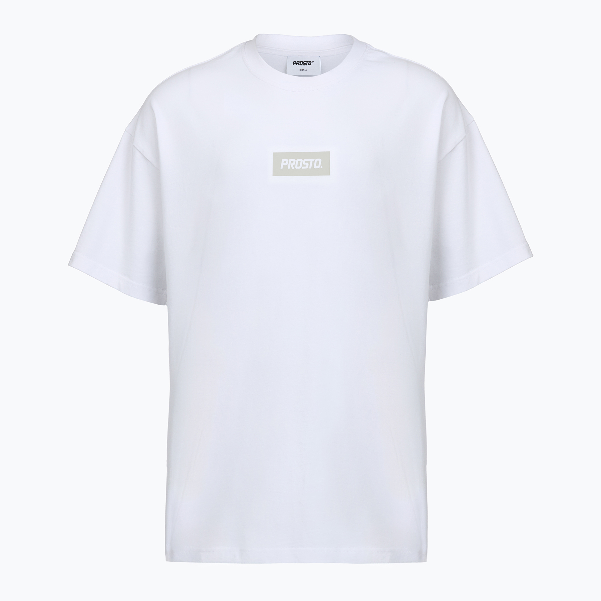 Мъжка тениска PROSTO Box Logo white
