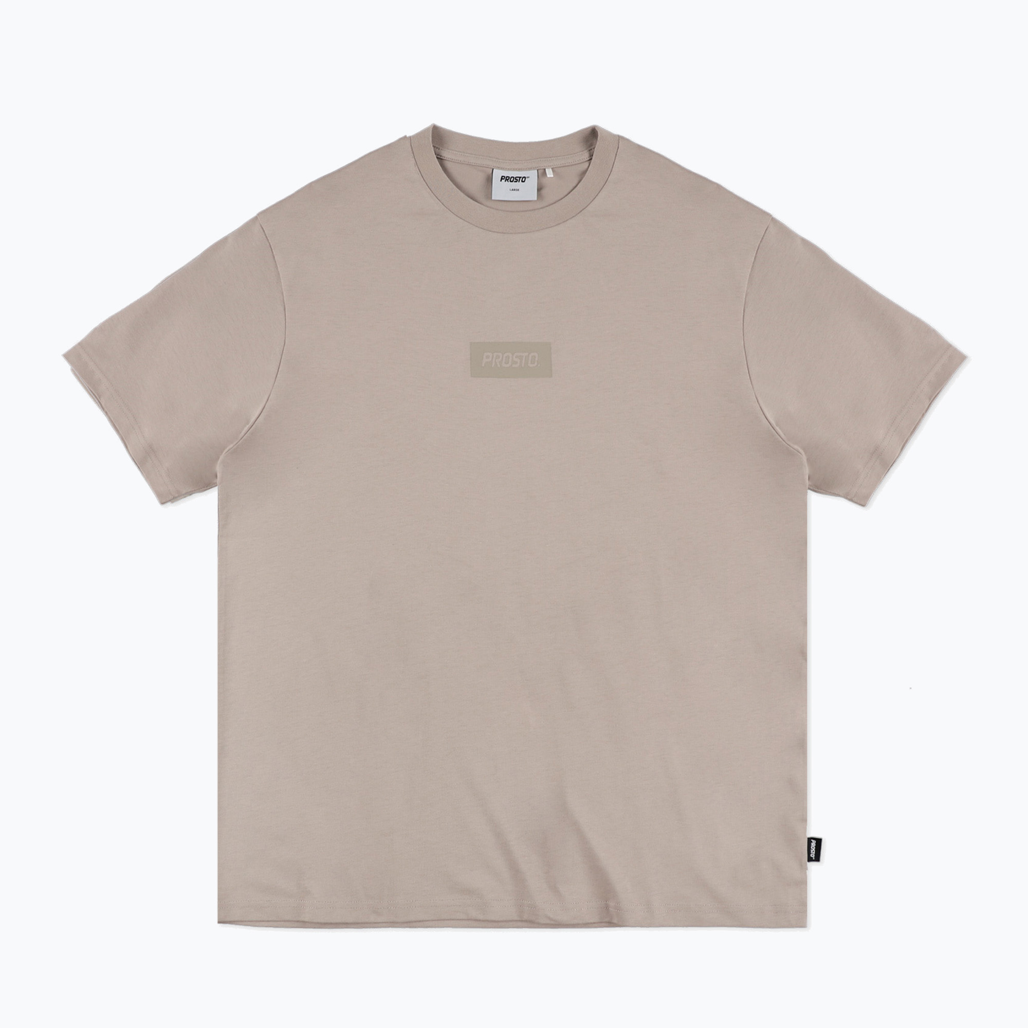 Мъжка тениска PROSTO Box Logo beige