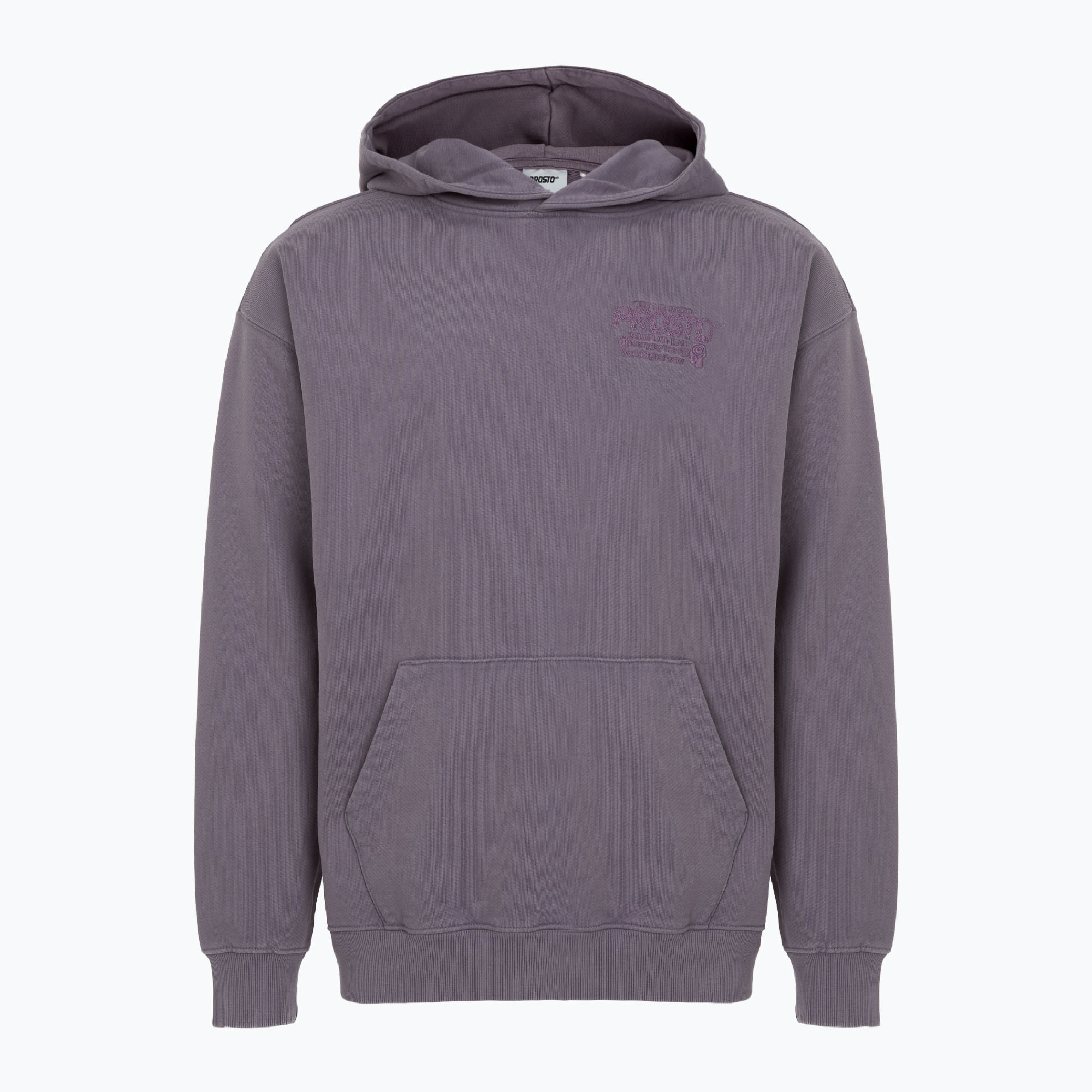 Bluza męska PROSTO Flathead Hoodie washed lavender