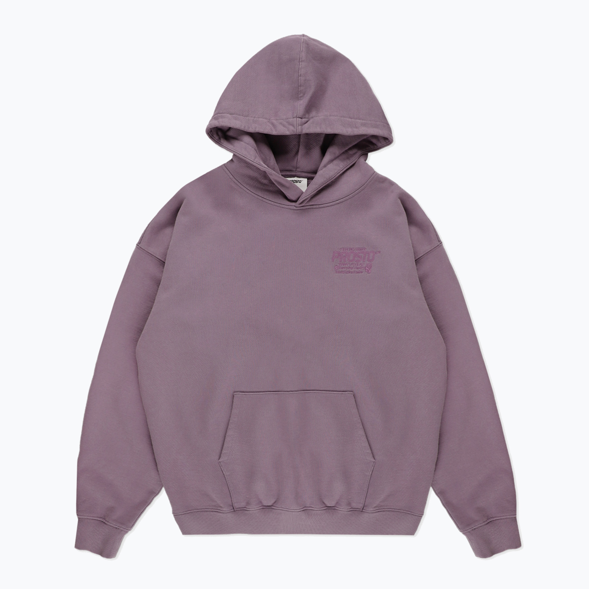 Bluza męska PROSTO Flathead Hoodie washed lavender 