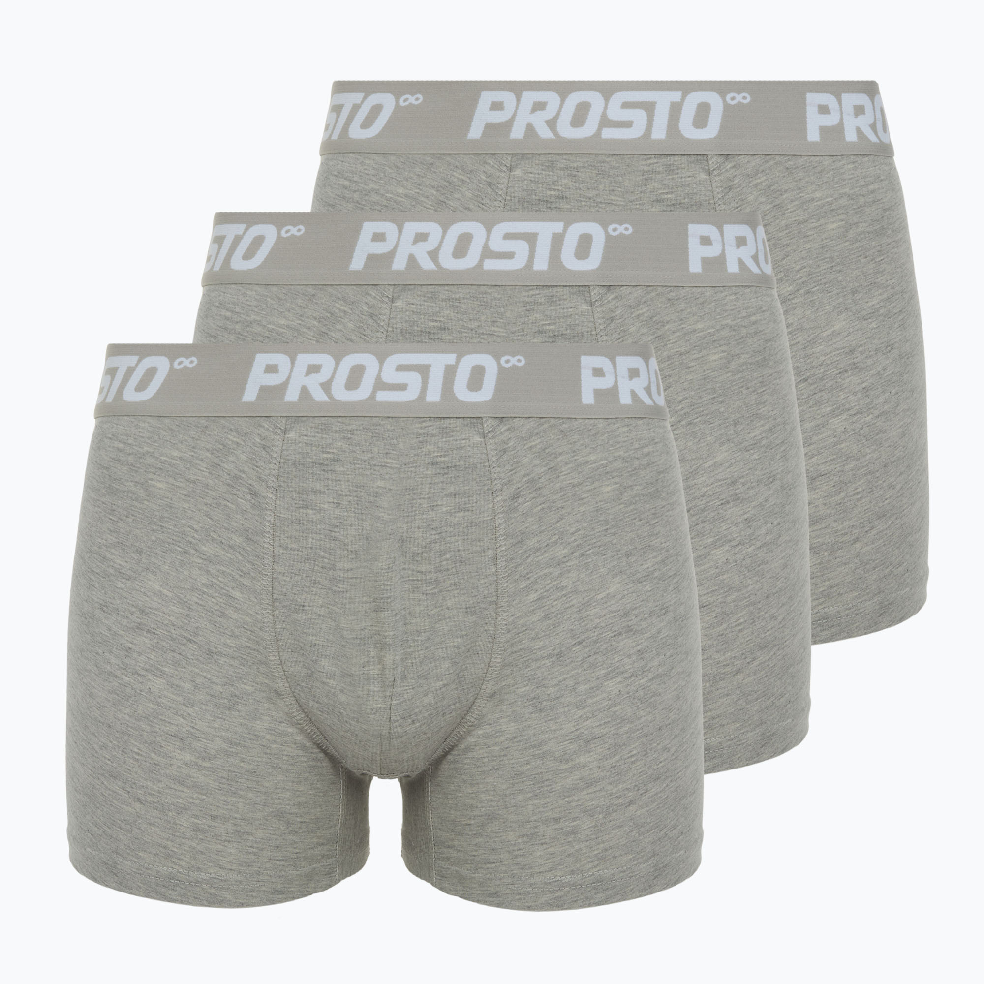 Мъжки боксерки PROSTO KL252MACC 3 чифта gray
