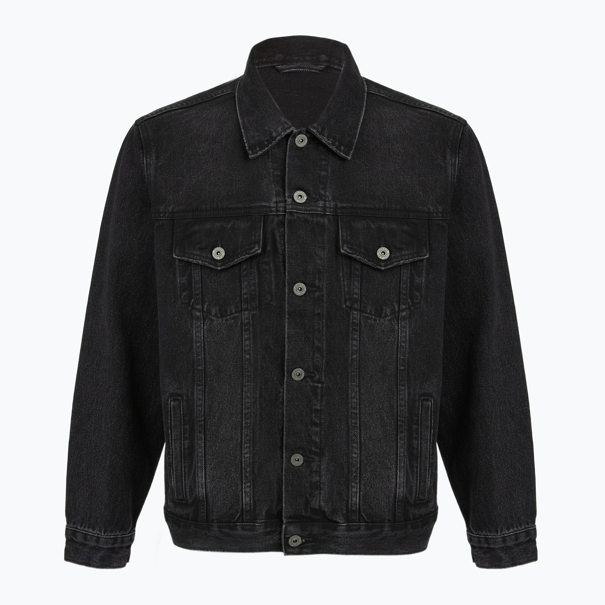 Kurtka męska PROSTO Civil washed black 
