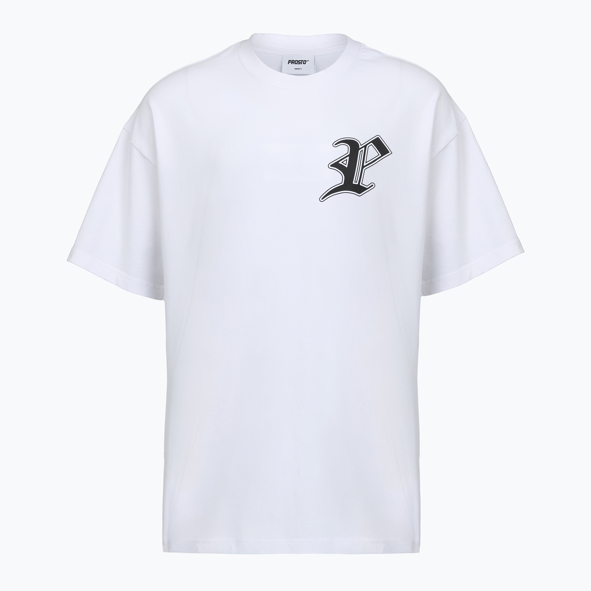 Мъжка тениска PROSTO Gothic P white