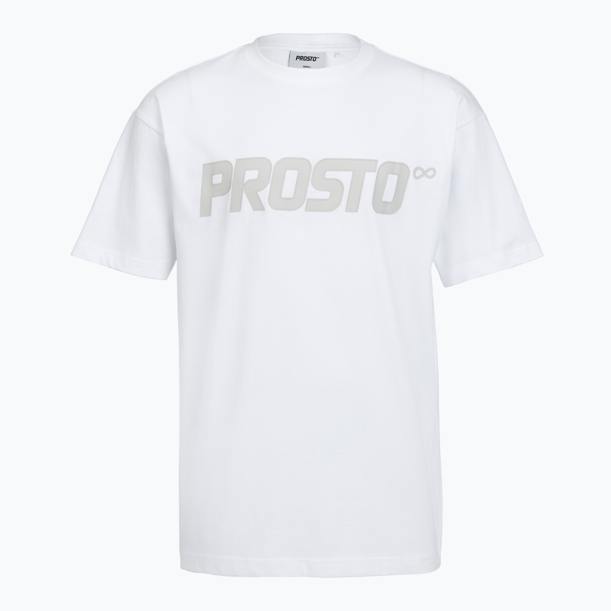 Мъжка тениска PROSTO Big Logo white