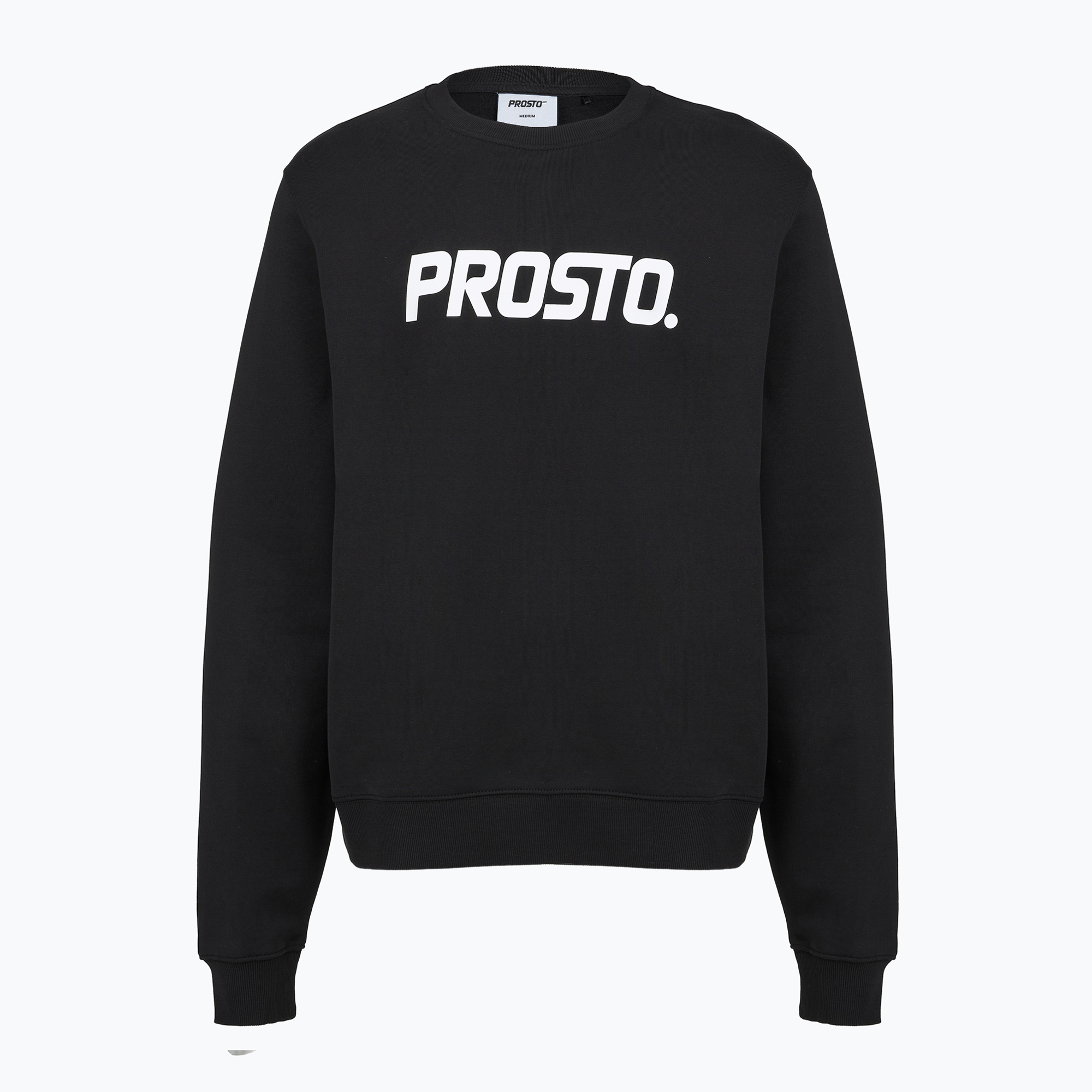 Bluză pentru bărbați PROSTO Old Logo Crewneck black