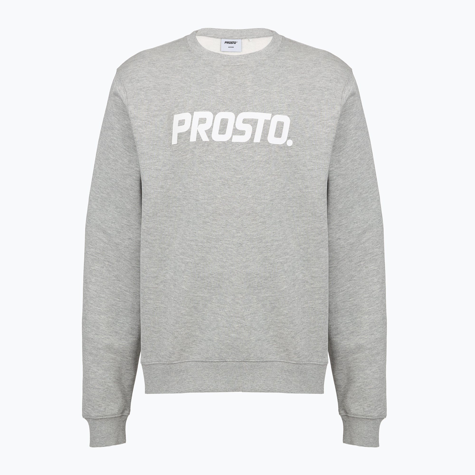 Bluză pentru bărbați PROSTO Old Logo Crewneck gray