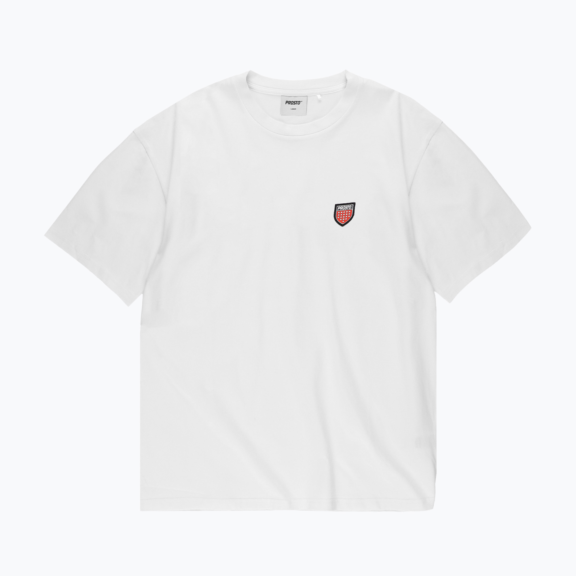 Pánske tričko PROSTO Small Shield white