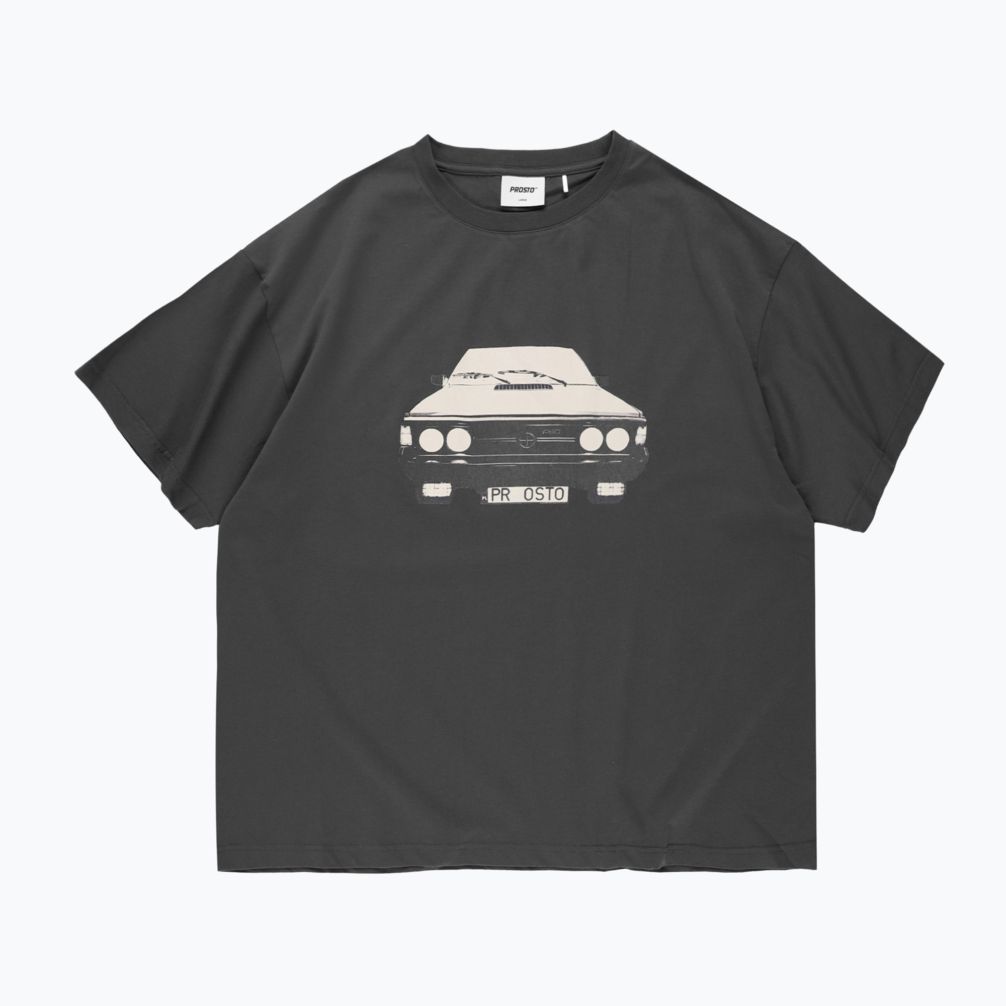 Мъжка тениска PROSTO Polonez dark gray