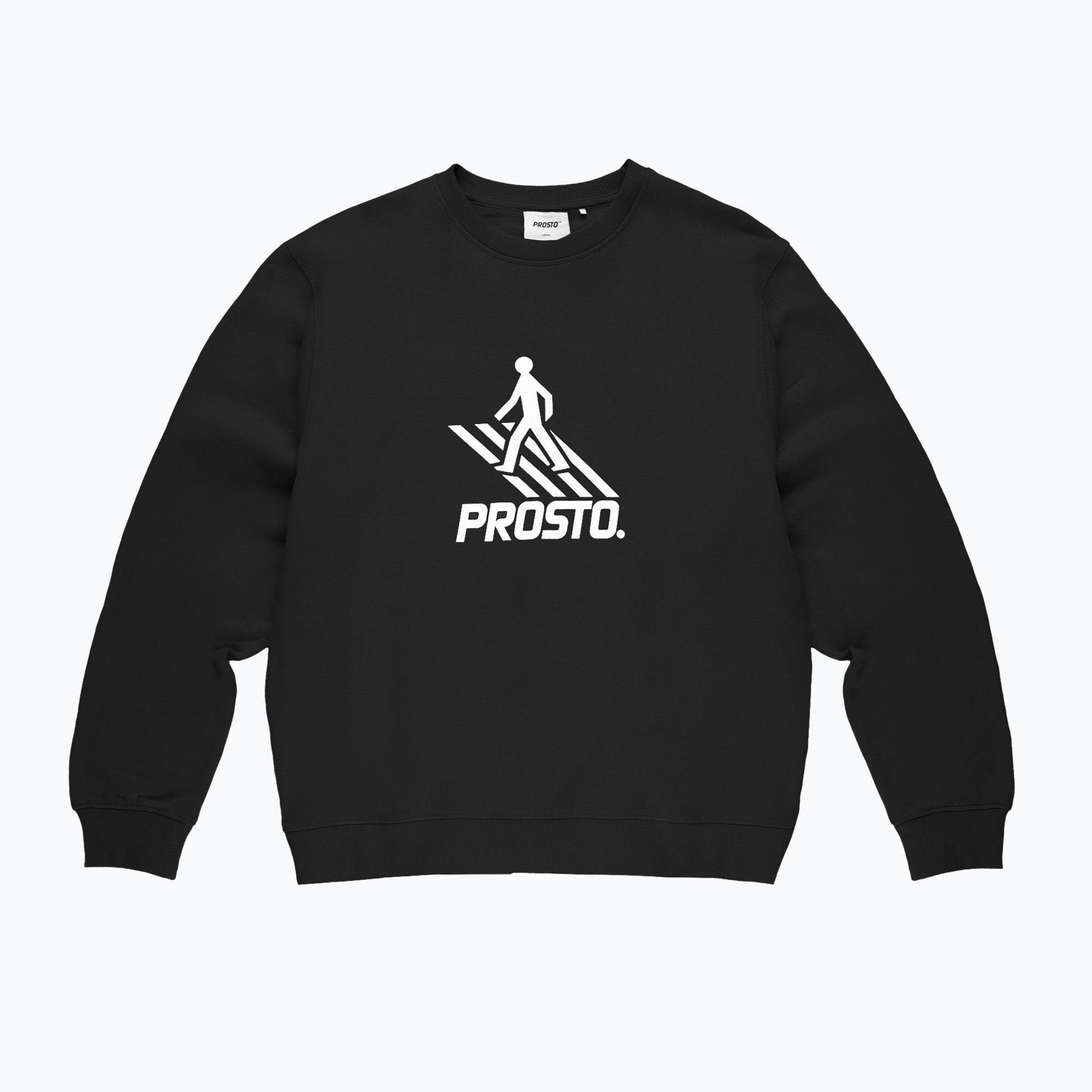 Bluza męska PROSTO Crossing Crewneck black 