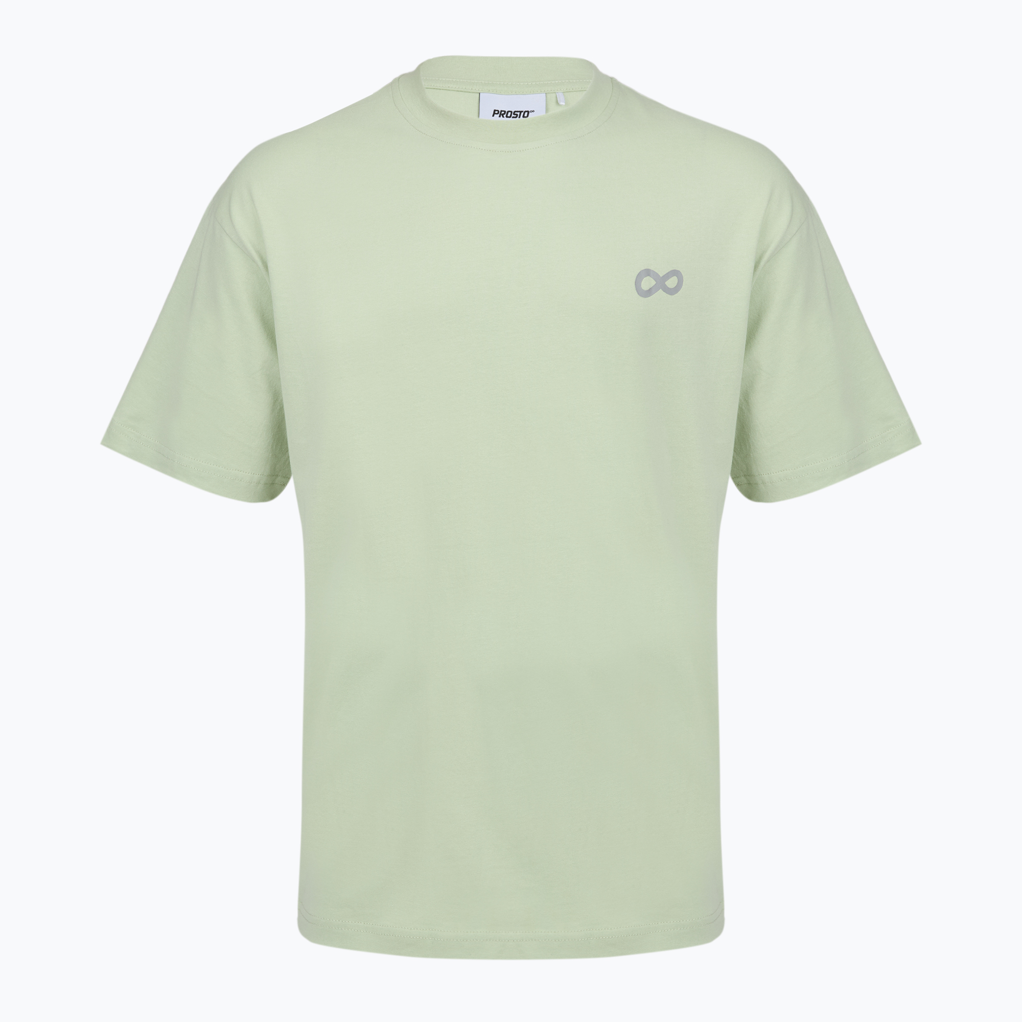Мъжка тениска PROSTO Big Log Infinity mint green