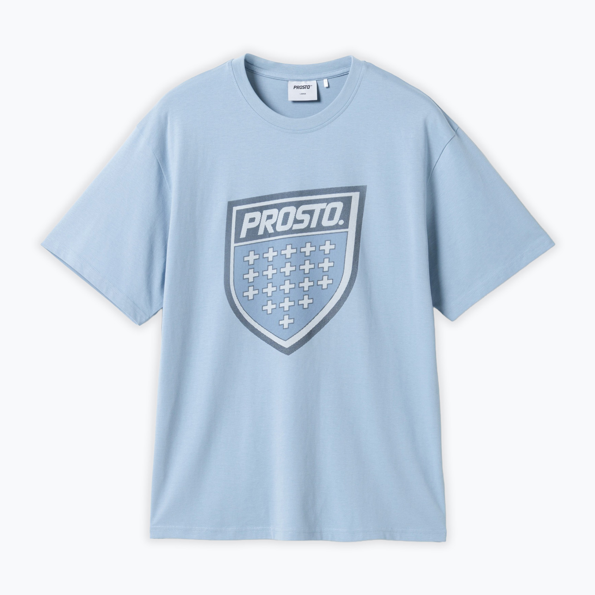 Herren-Shirt PROSTO Infine denim blue