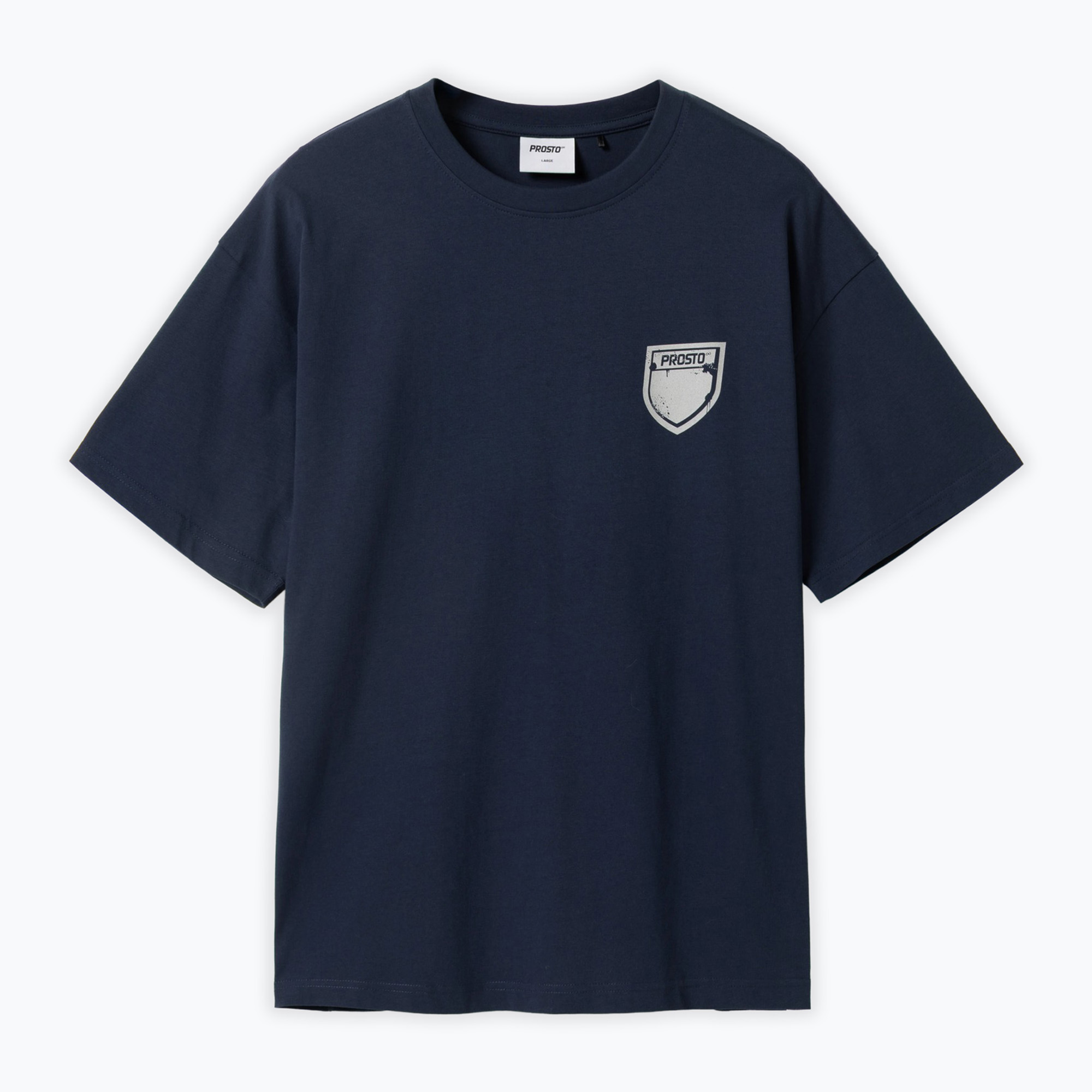 Herren-Shirt PROSTO Splash Shield navy blue