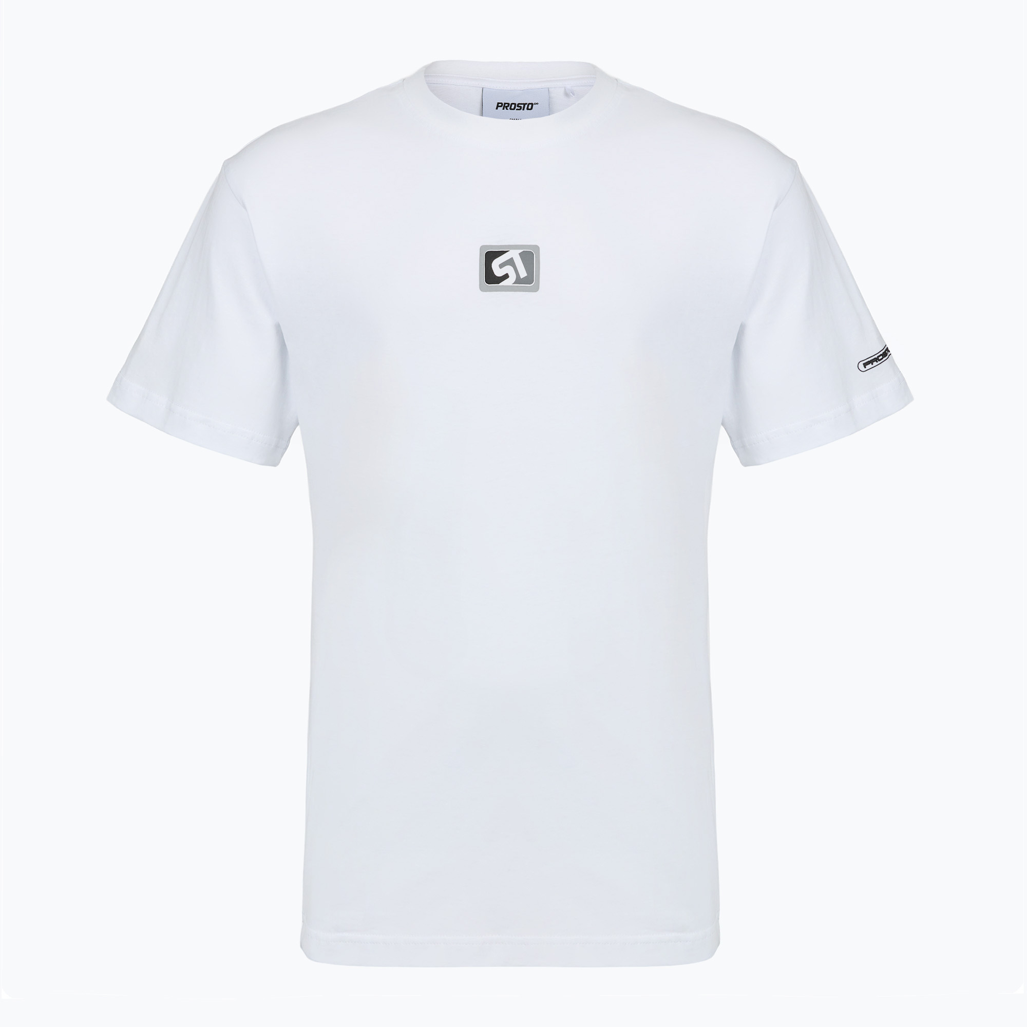 Мъжка тениска PROSTO Mono ST white