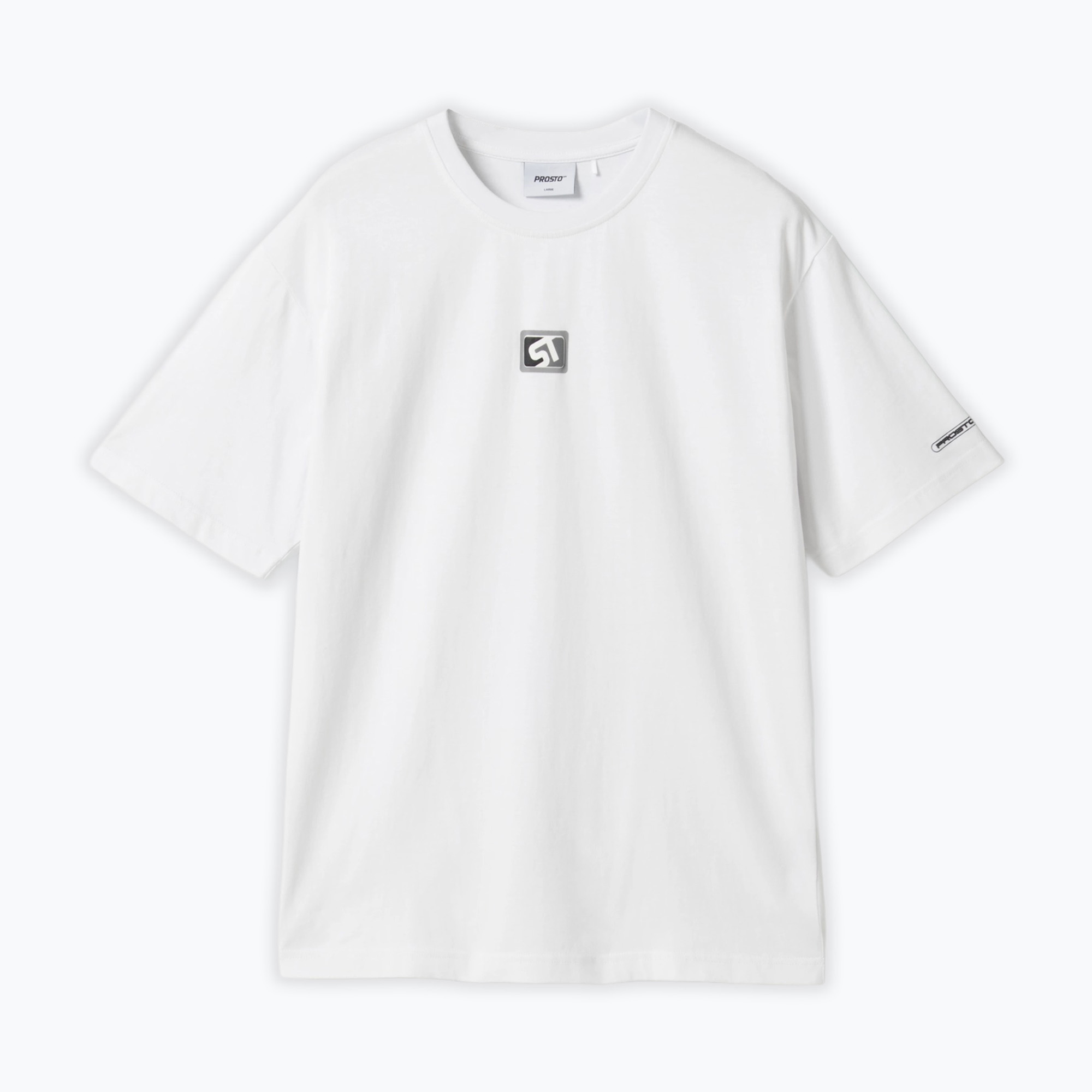Herren-Shirt PROSTO Mono ST white