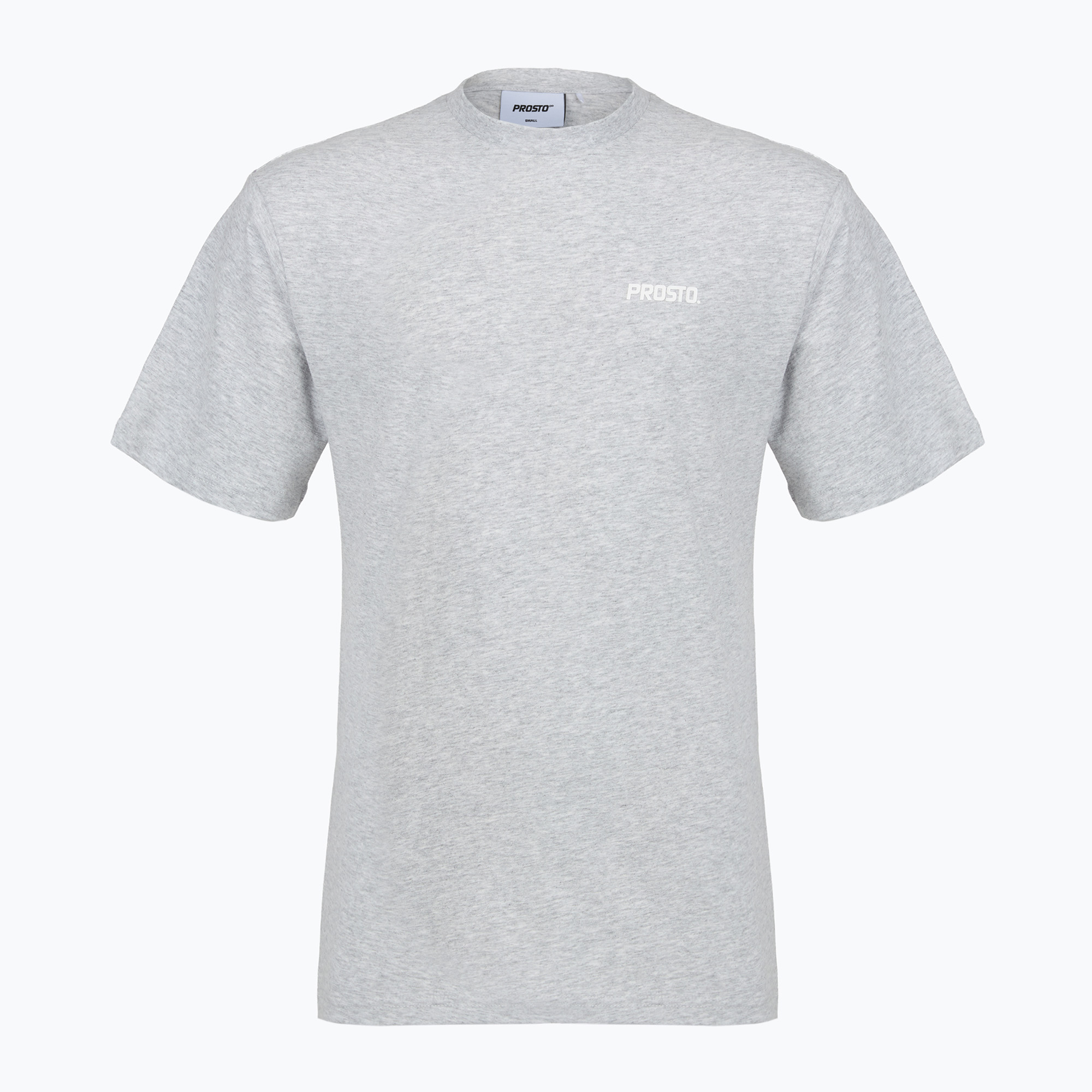 Мъжка тениска PROSTO Base grey/melange